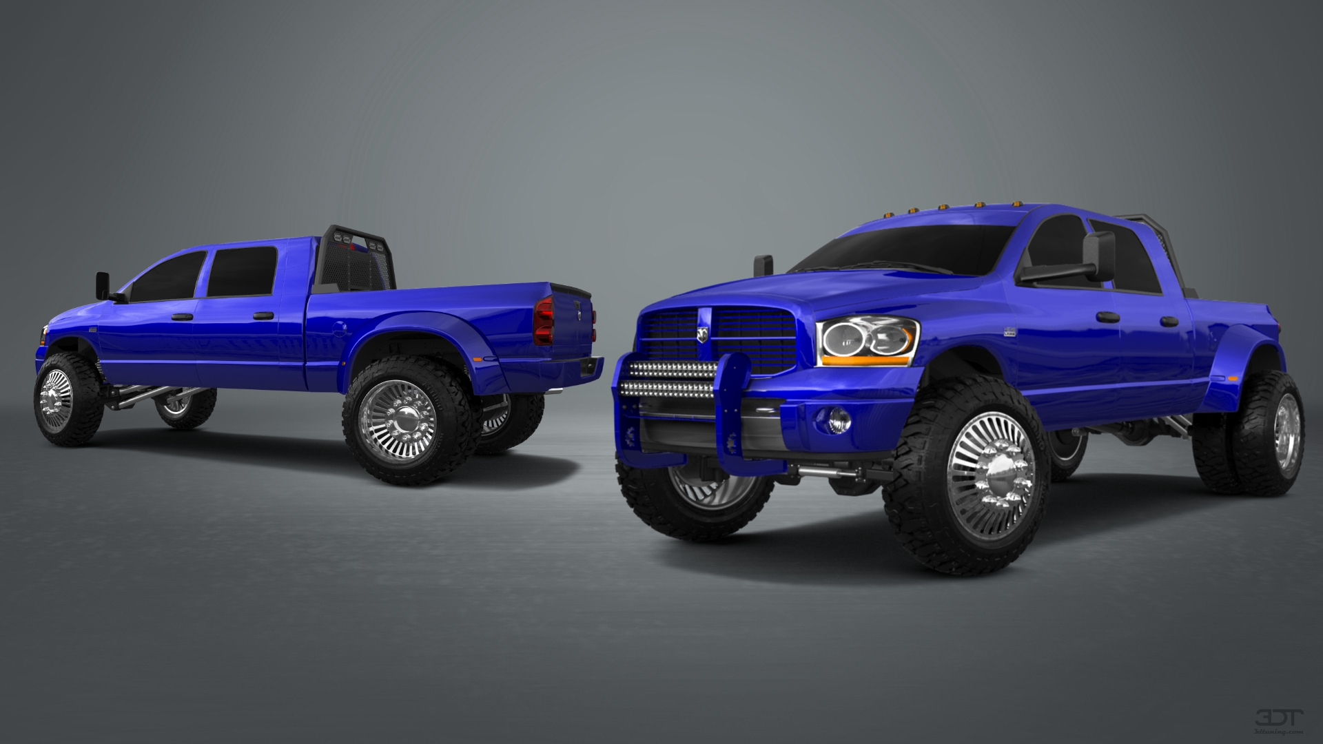 Dodge Ram 3500 Dually 4 Door pickup truck 2007