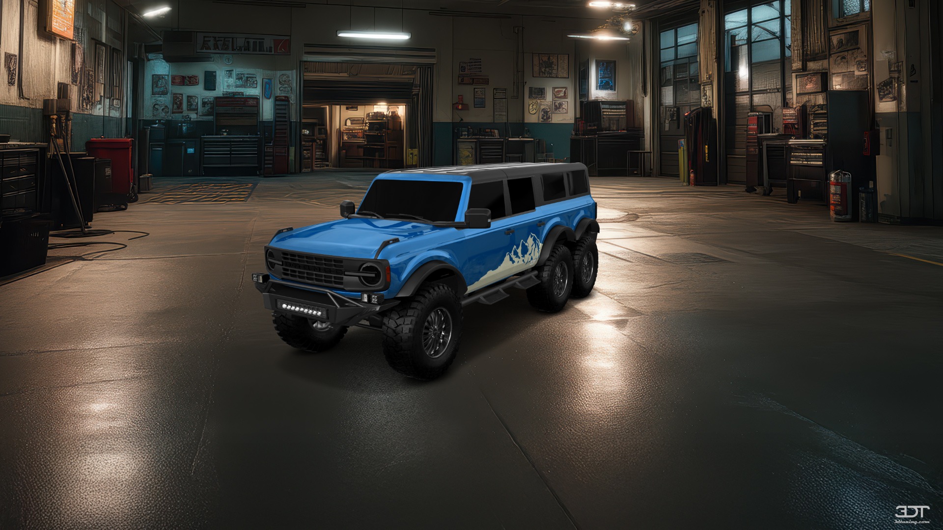 Ford Bronco 6X6 4 Door pickup truck 2021 tuning
