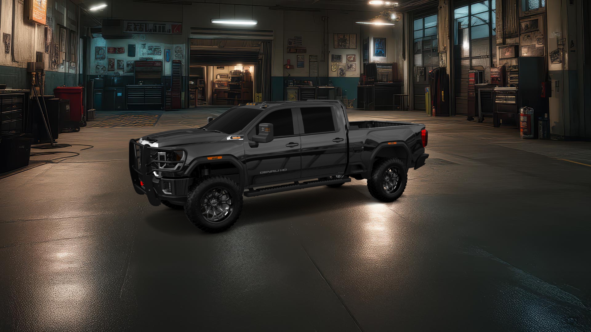 GMC Sierra 2500 HD 4 Door pickup truck 2020 tuning