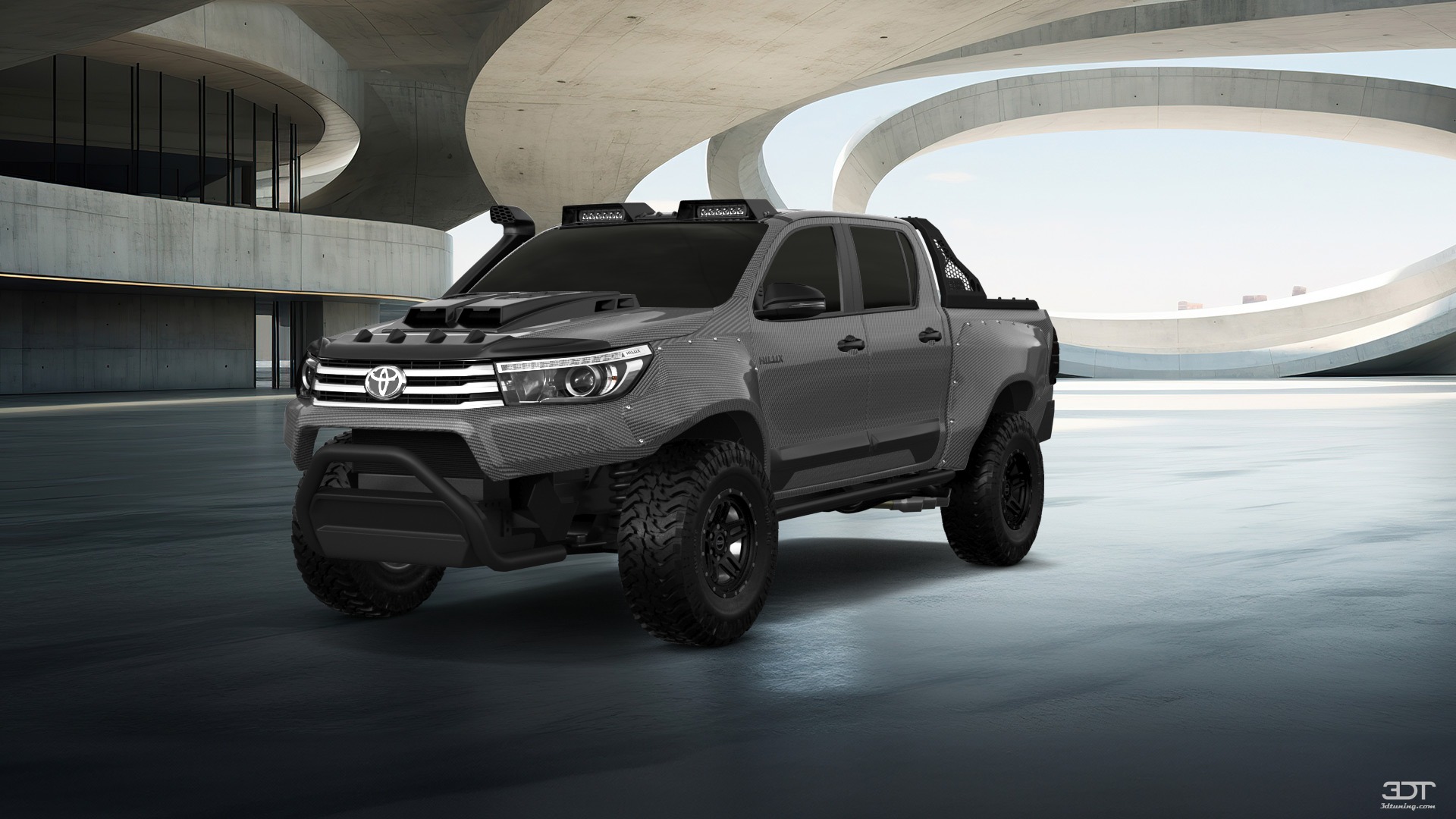 Toyota Hilux Double Cab 4 Door pickup truck 2015 tuning