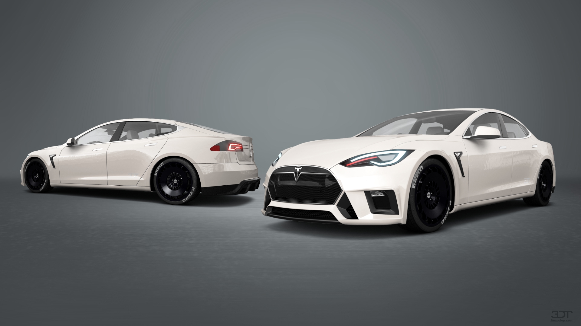 Tesla Model S 5 Door Liftback 2013 tuning