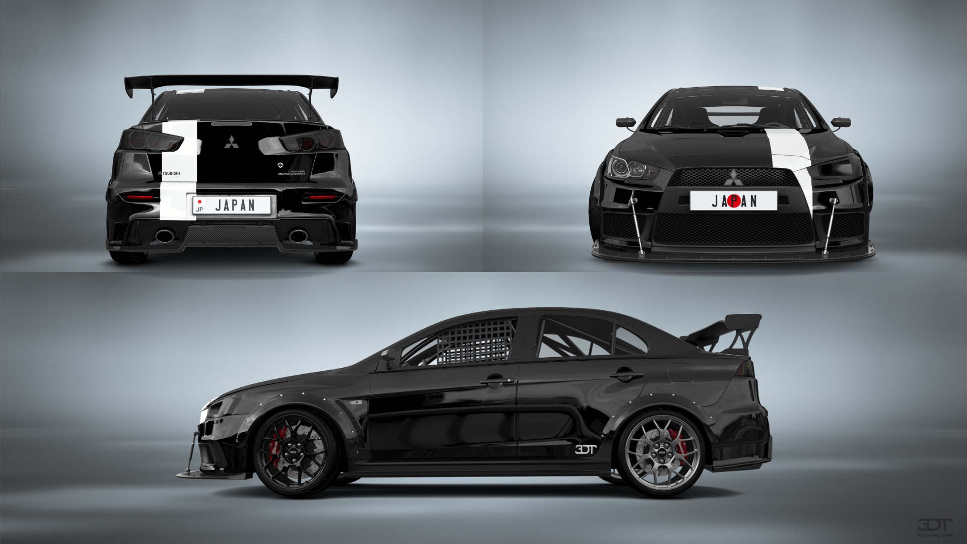 Mitsubishi Lancer Evolution X Sedan 2008 tuning