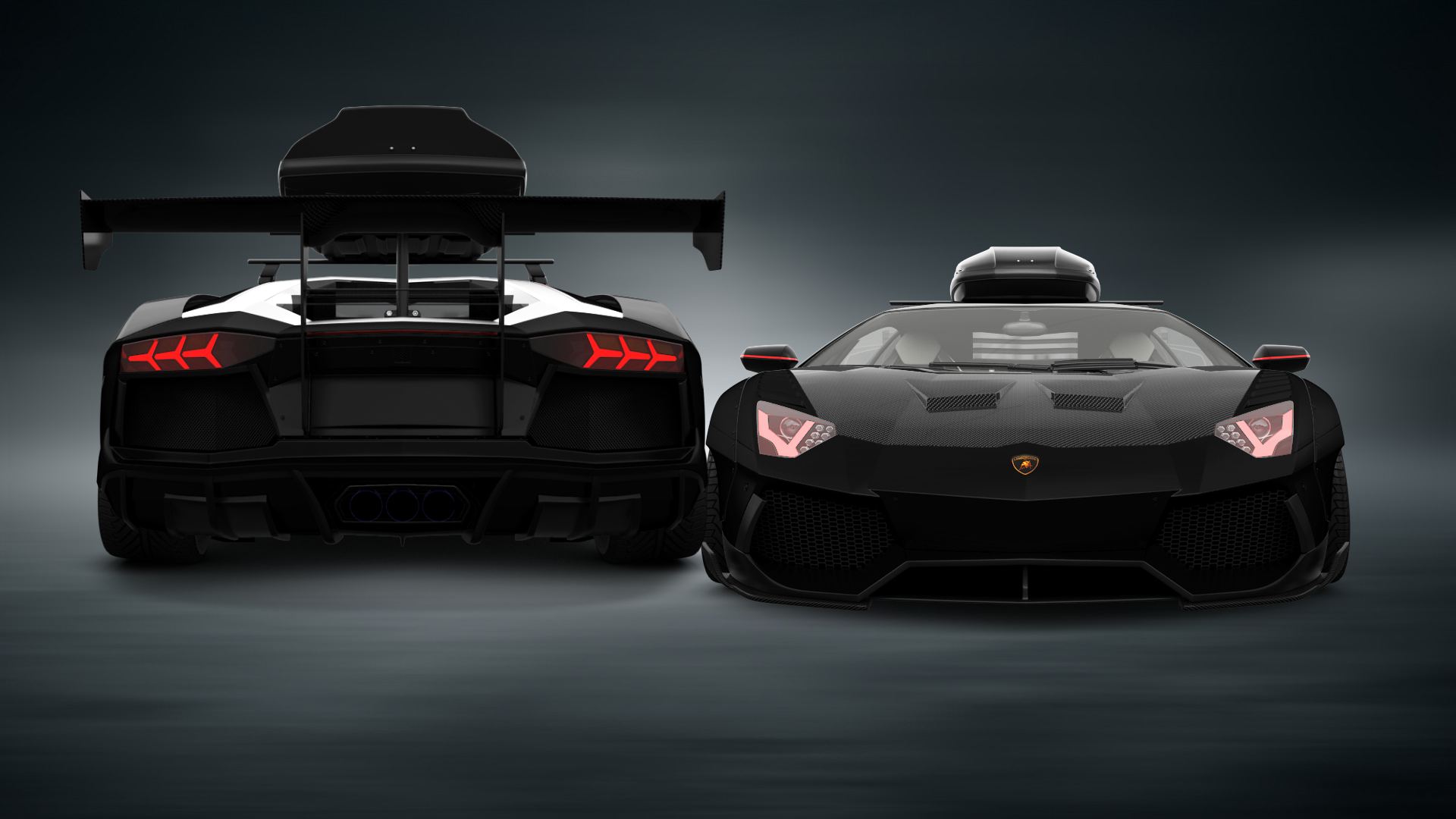 Lamborghini Aventador 2 Door Coupe 2012 tuning