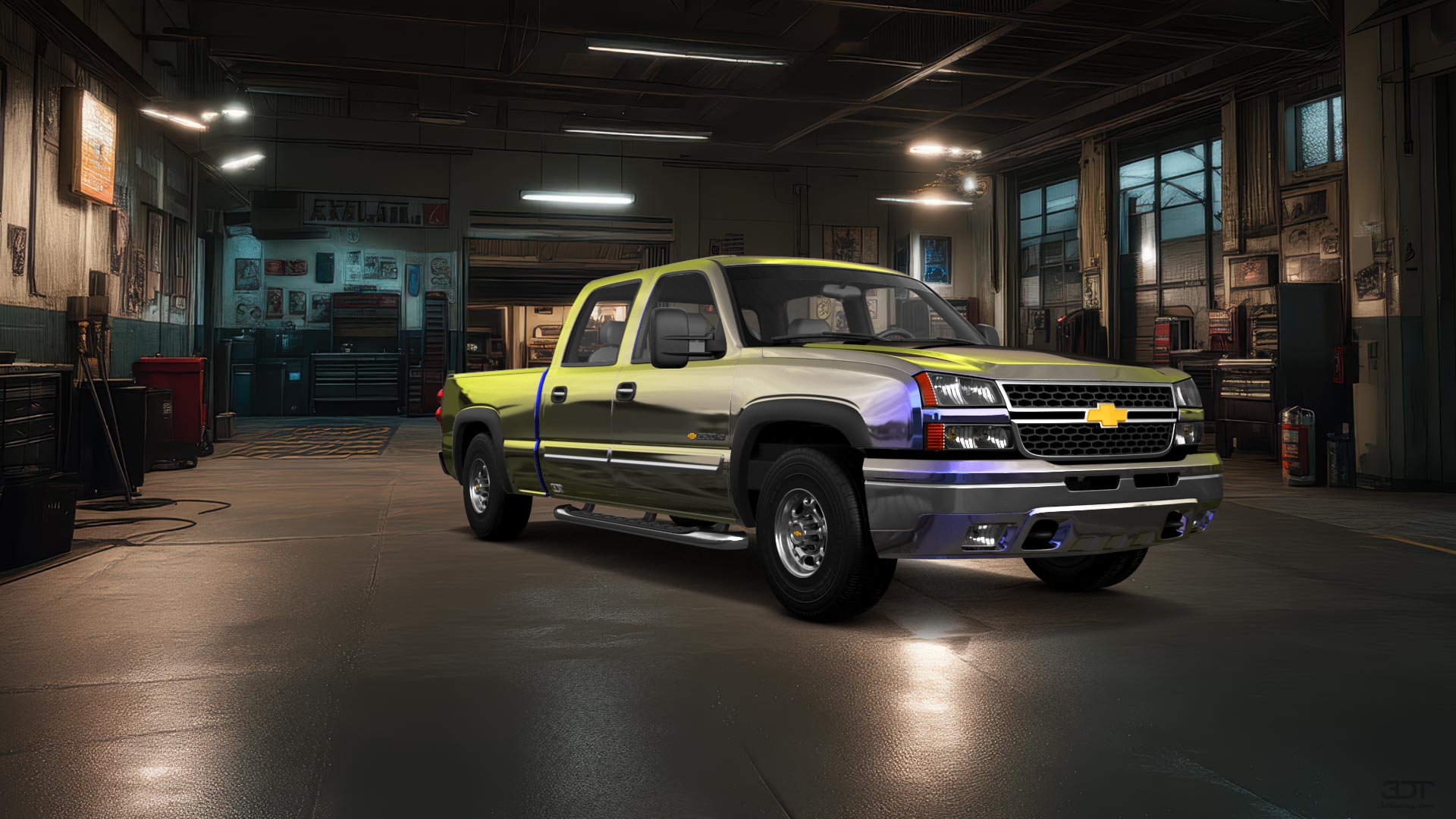 Chevrolet Silverado 2500 HD Long Box 4 Door pickup truck 2002 tuning