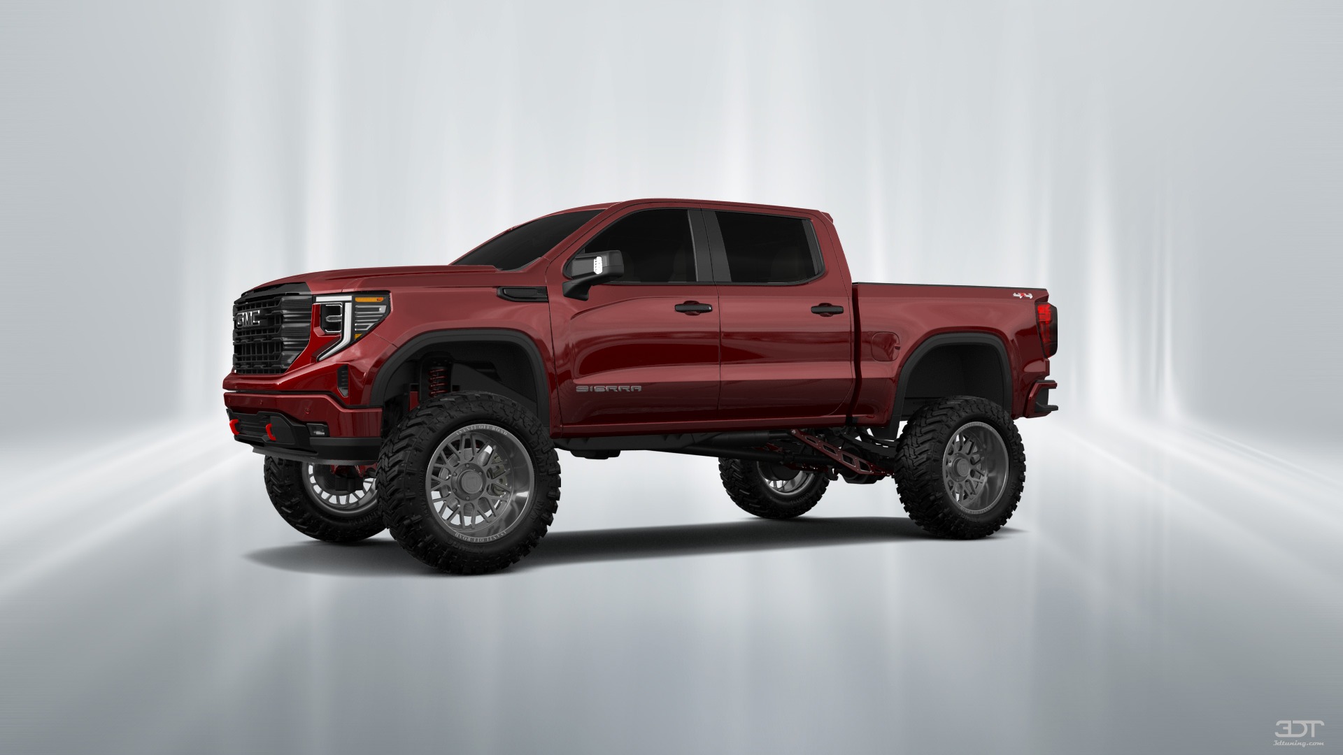 GMC Sierra 1500 Crew Cab 5.8 ft box 4 Door pickup truck 2023 tuning