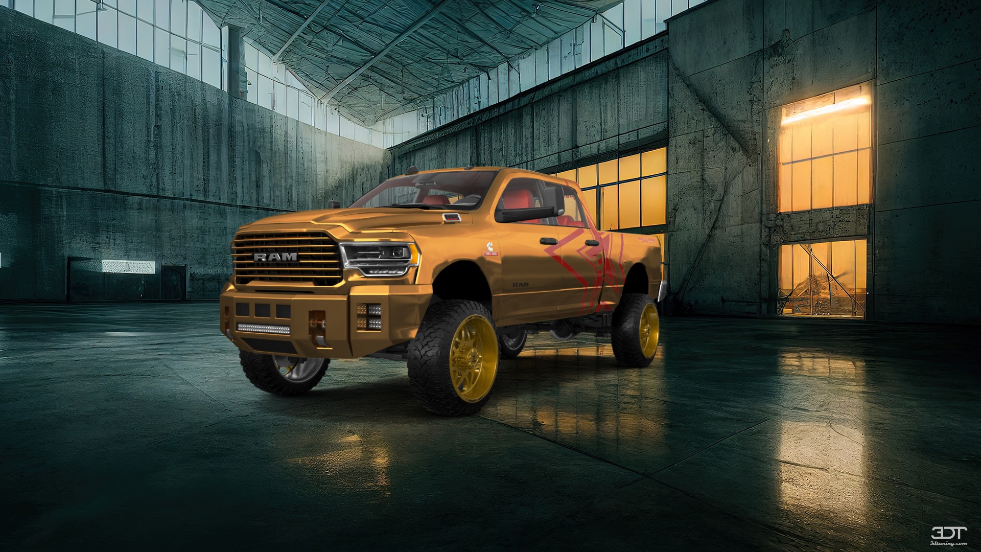 Dodge Ram 2500 4 Door pickup truck 2020 tuning