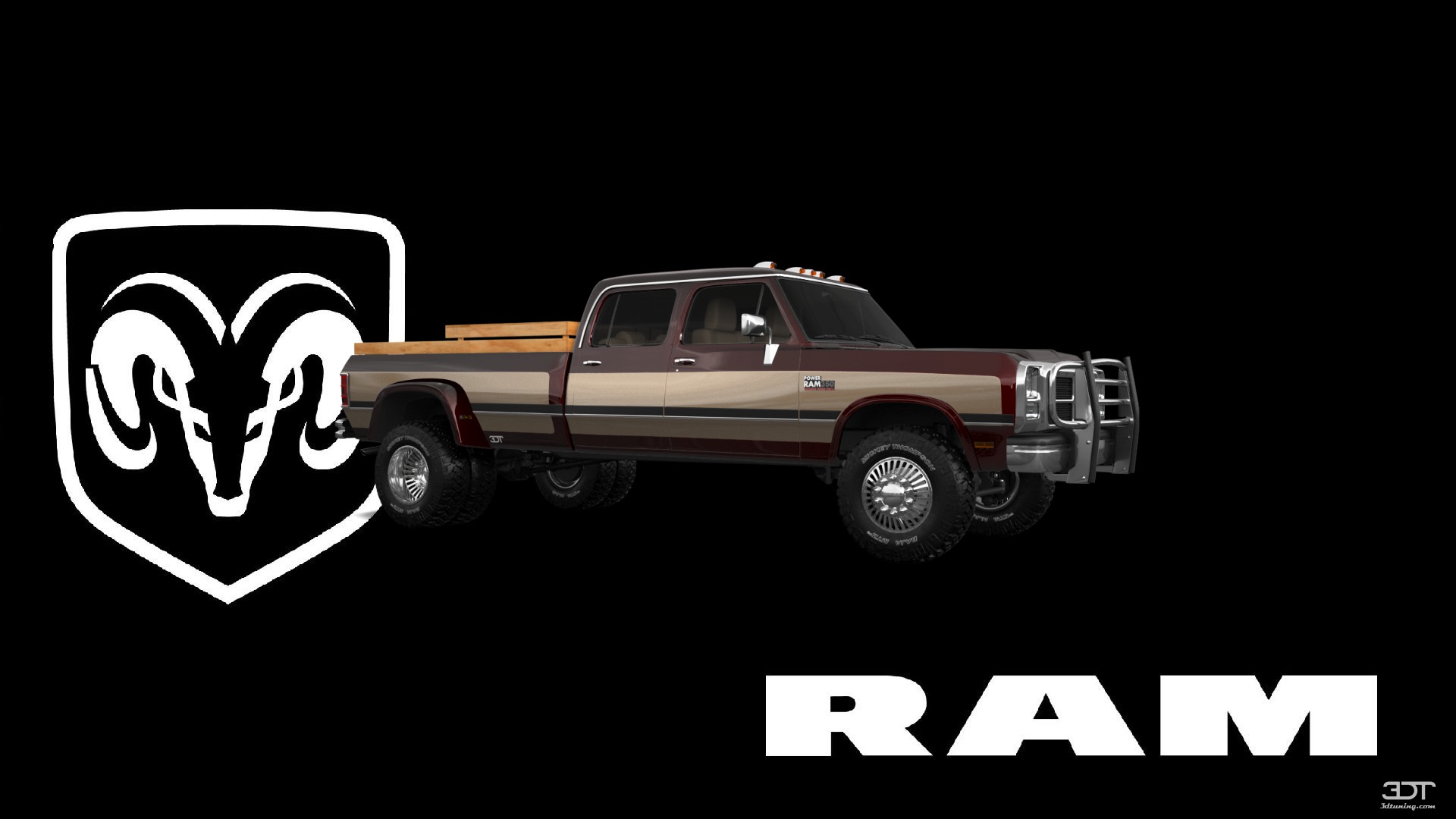 Dodge Ram 350 4 Door pickup truck 1991 Images