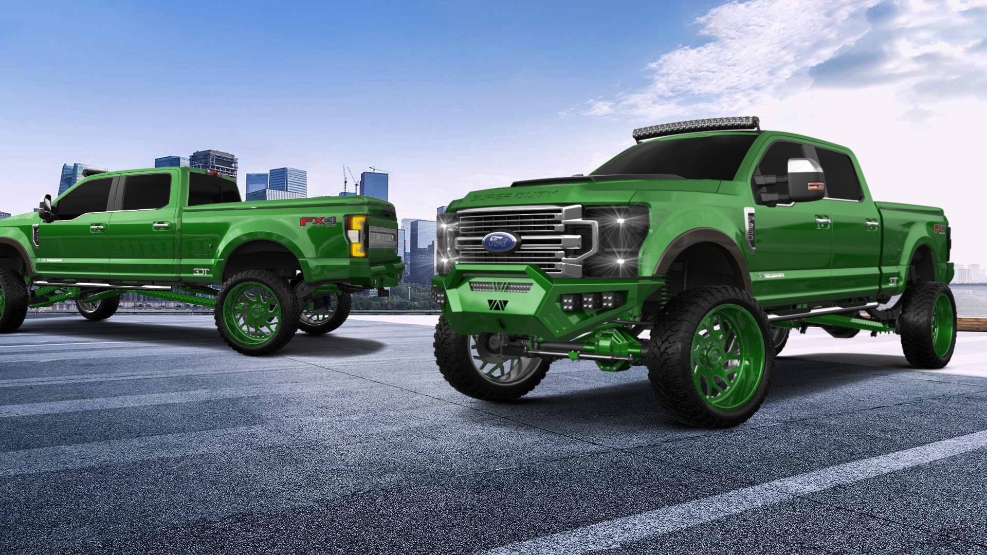 Ford F-250 4 Door pickup truck 2021