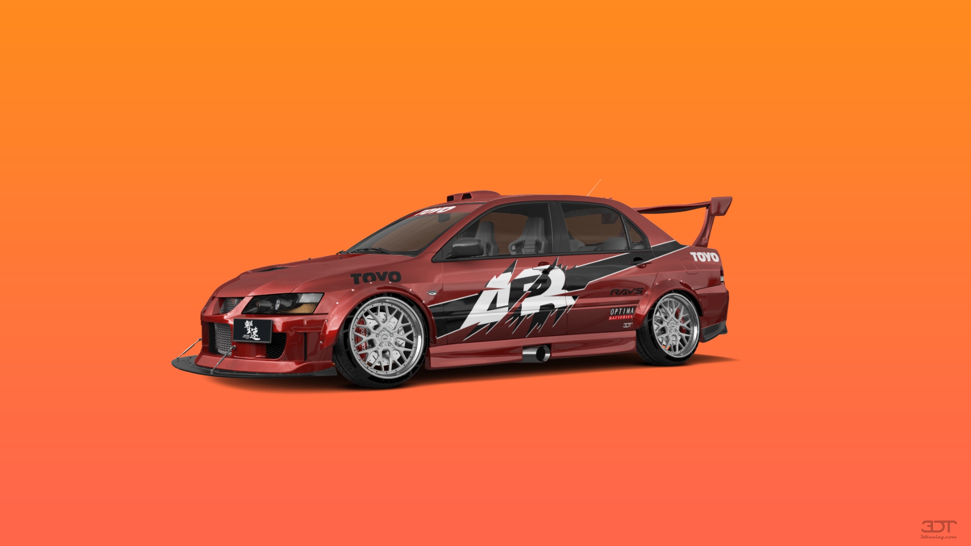 Mitsubishi Lancer Evo IX 4 Door Saloon 2005 tuning