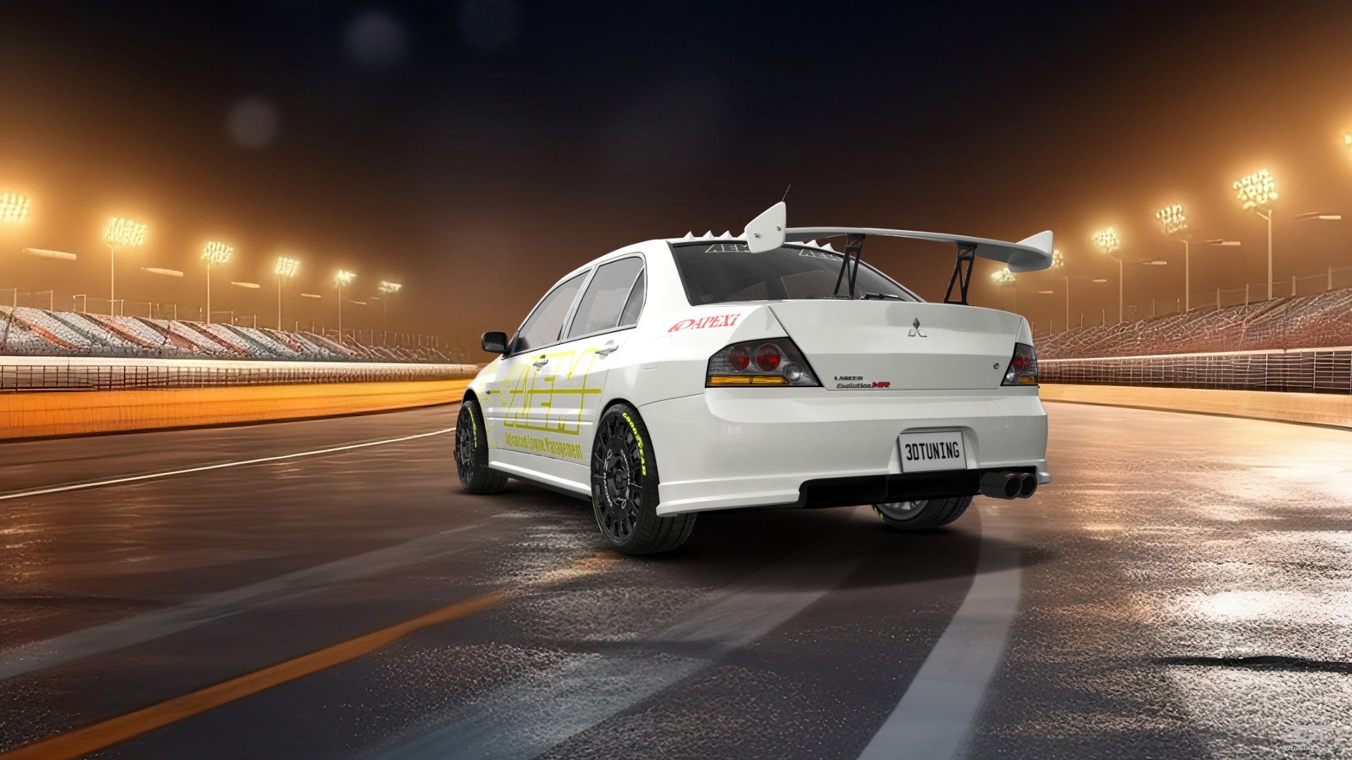 Mitsubishi Lancer Evo IX 4 Door Saloon 2005 tuning