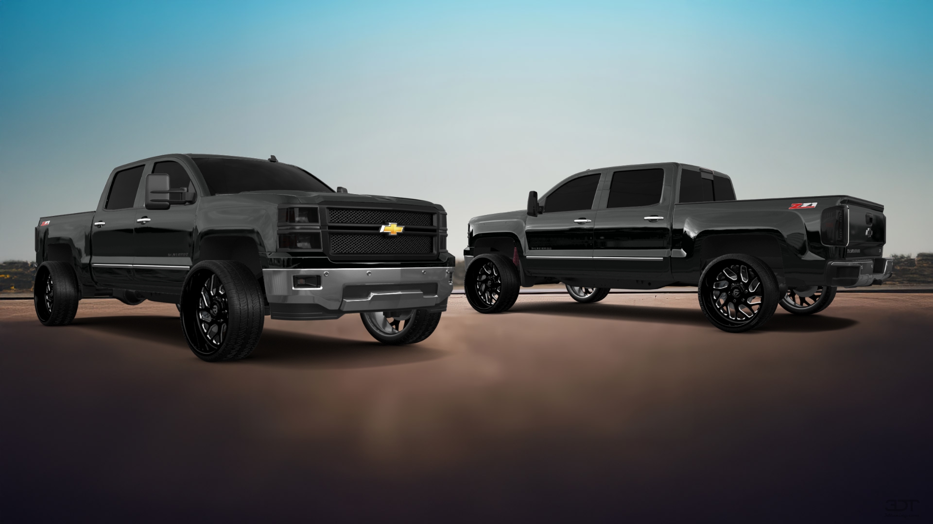 Chevrolet Silverado 1500 4 Door pickup truck 2014