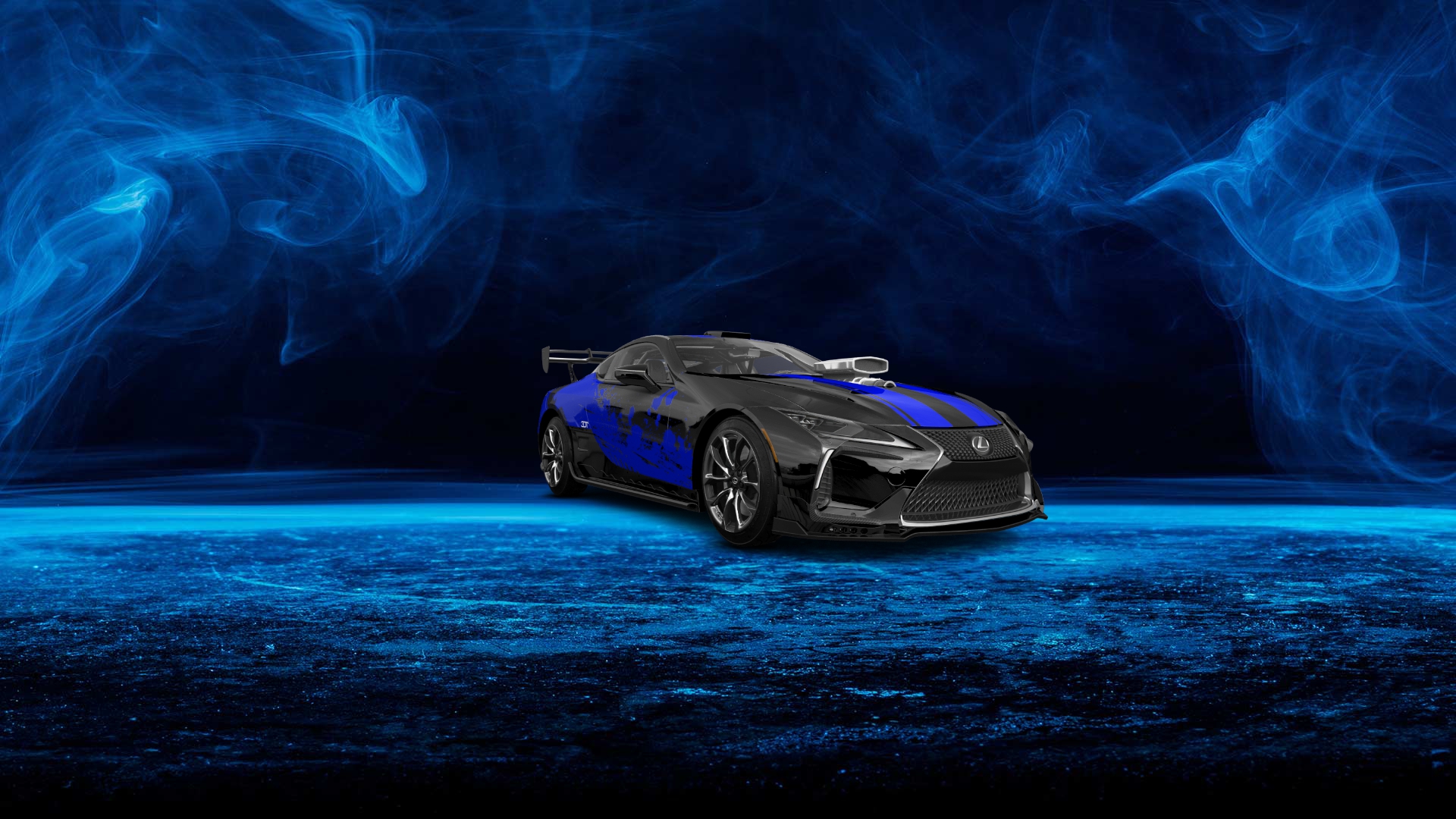 Lexus LC500 2 door fastback coupe 2017 tuning