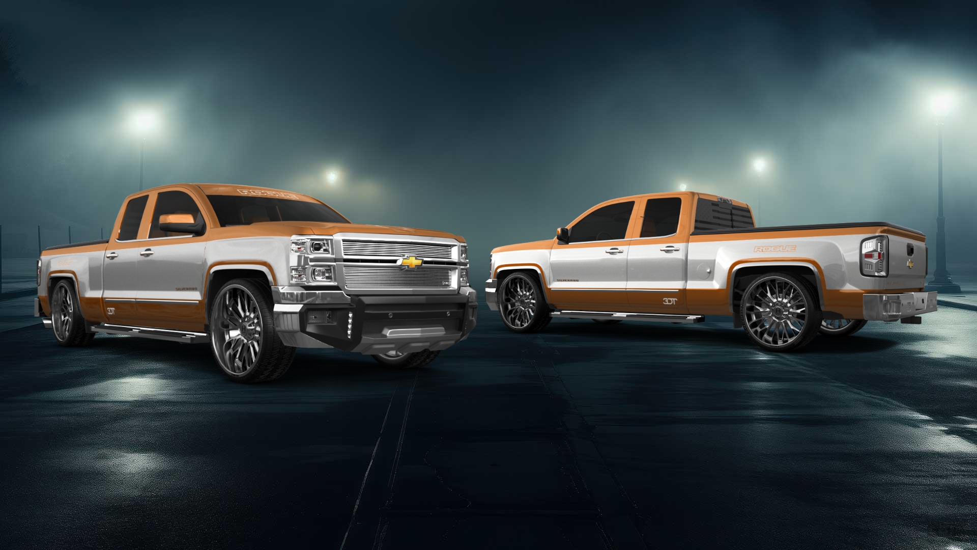 Chevrolet Silverado 1500 6.5 ft box 4 Door pickup truck 2014 tuning