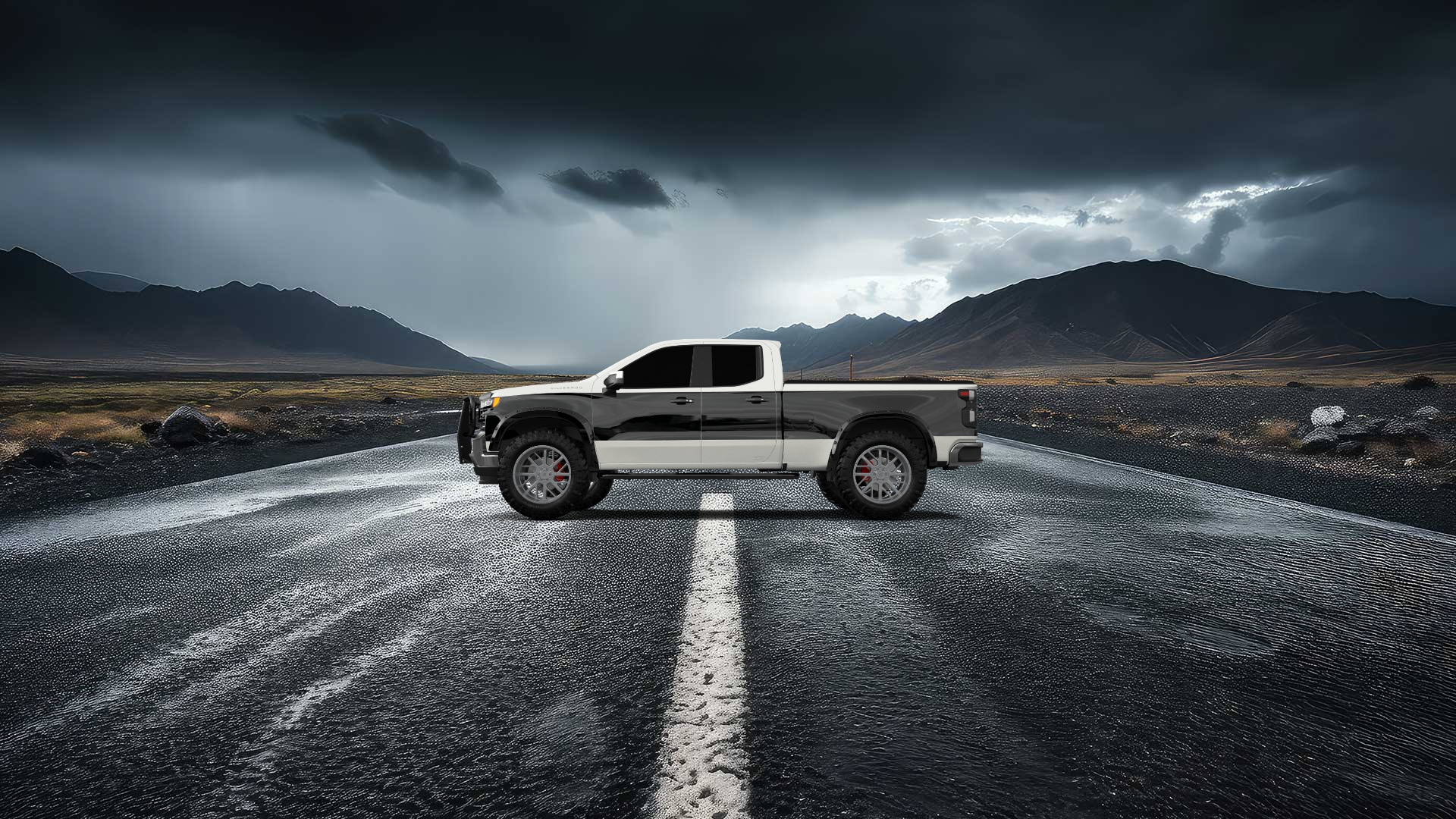 Chevrolet Silverado 1500 6.6 ft box 4 Door pickup truck 2021