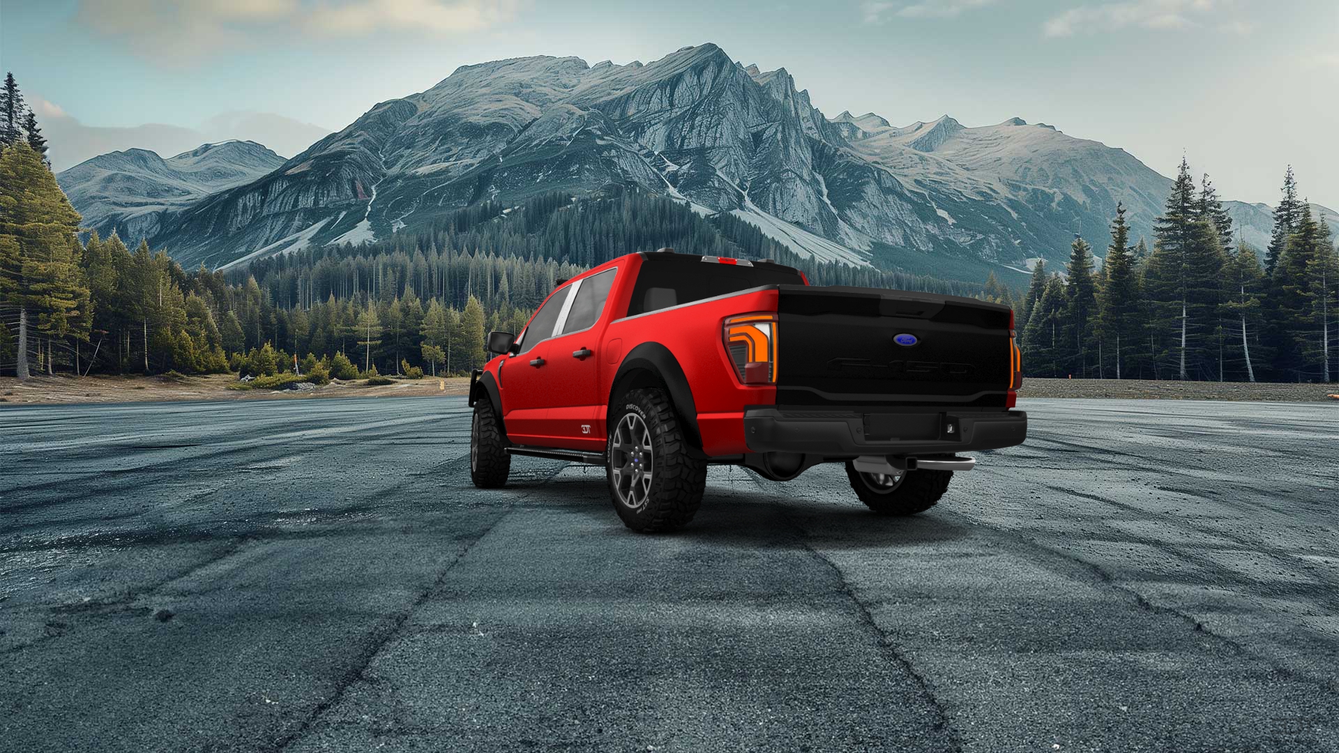 Ford F-150 SuperCrew 4 Door pickup truck 2024 Images