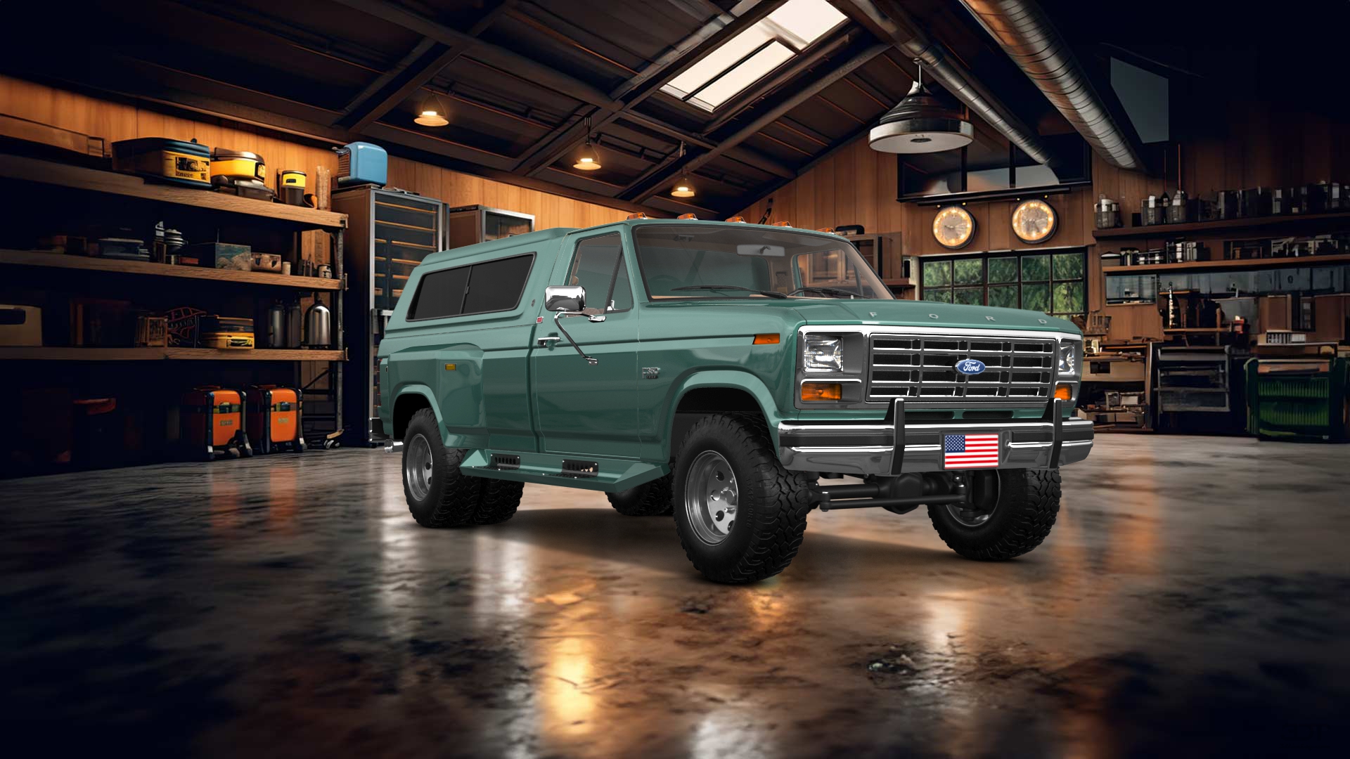 Ford F-350 Dually Regular Cab 2 Door pickup truck 1980