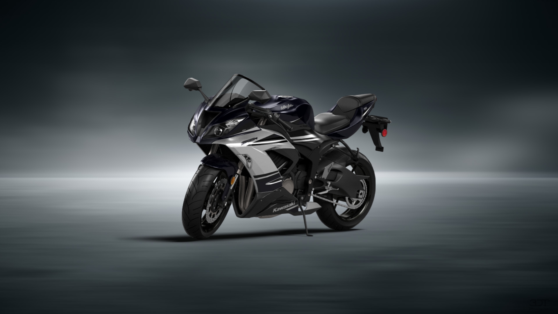 Kawasaki Ninja ZX 6R Sport Bike 2015 tuning