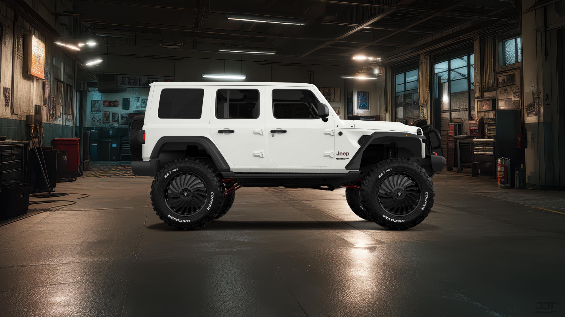 Jeep Wrangler Rubicon JL 4 Door SUV 2017 tuning