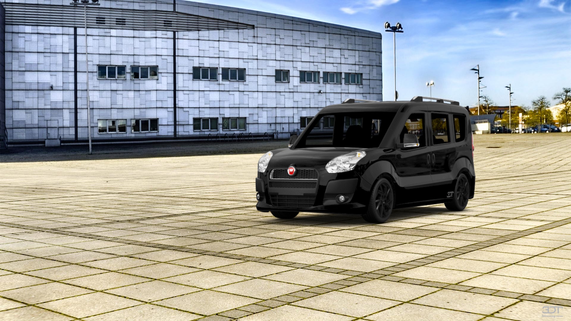 Fiat Doblo 4 Door panel van 2010 tuning