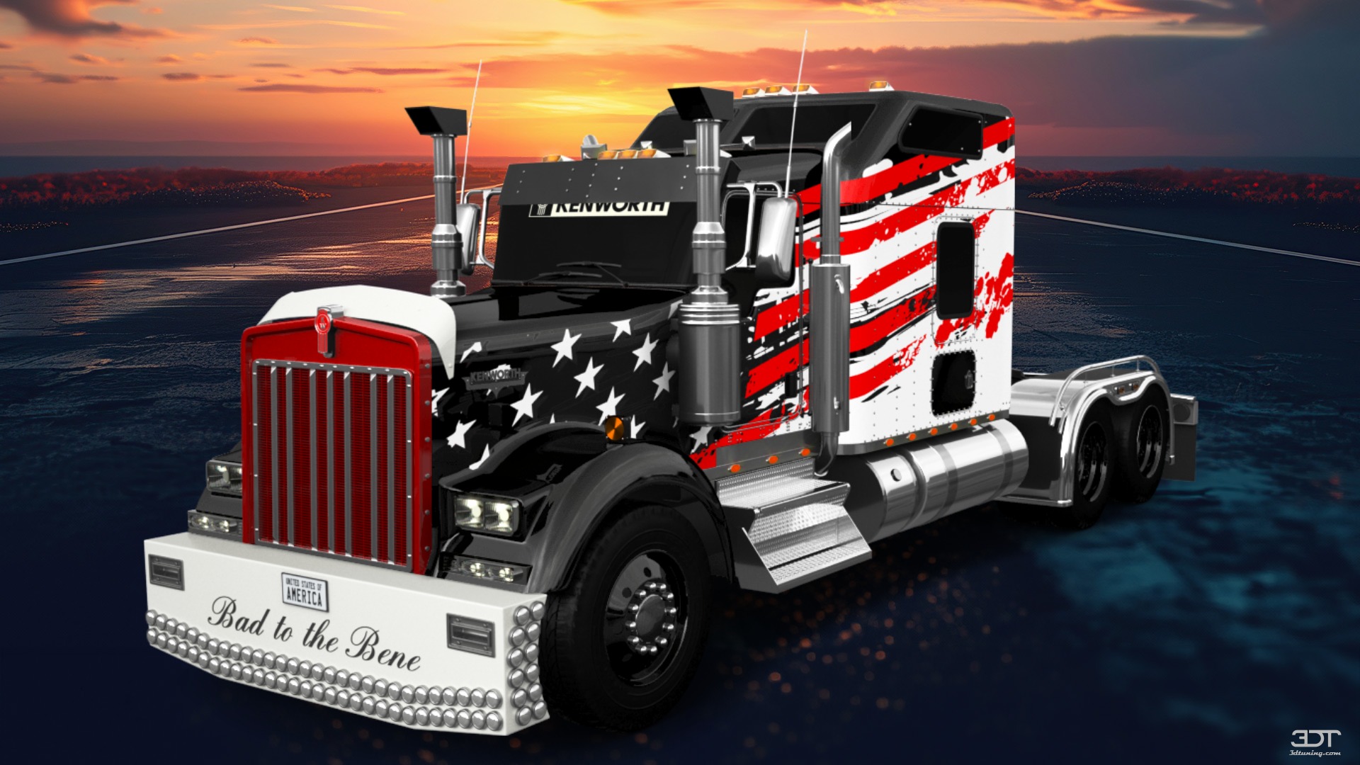 Kenworth W900 Sleeper Cab Truck 2015