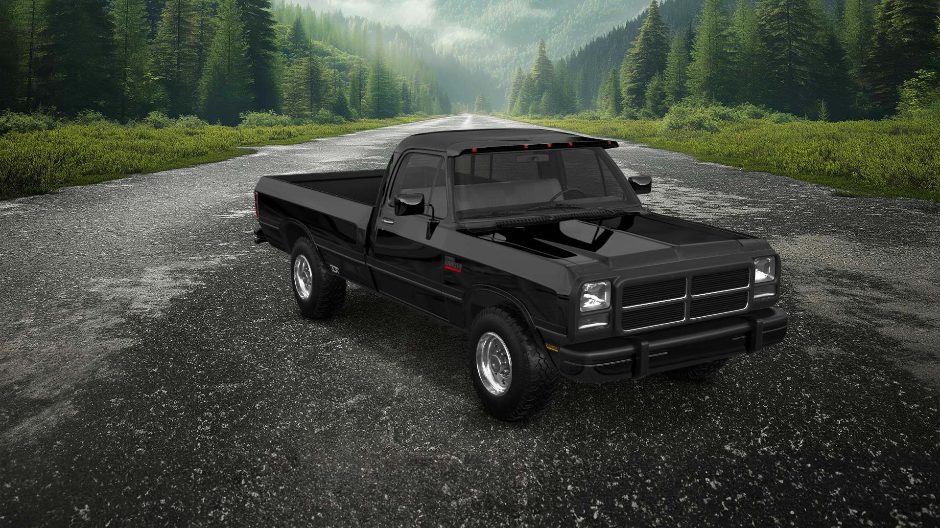 Dodge Ram 2 Door pickup truck 1991