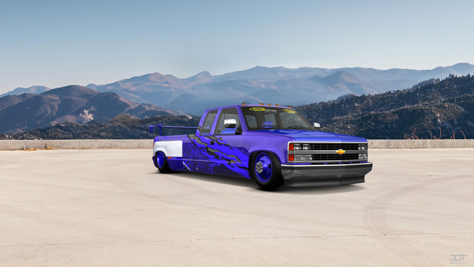 Chevrolet K3500 Extended Cab Pickup Truck 1988 tuning