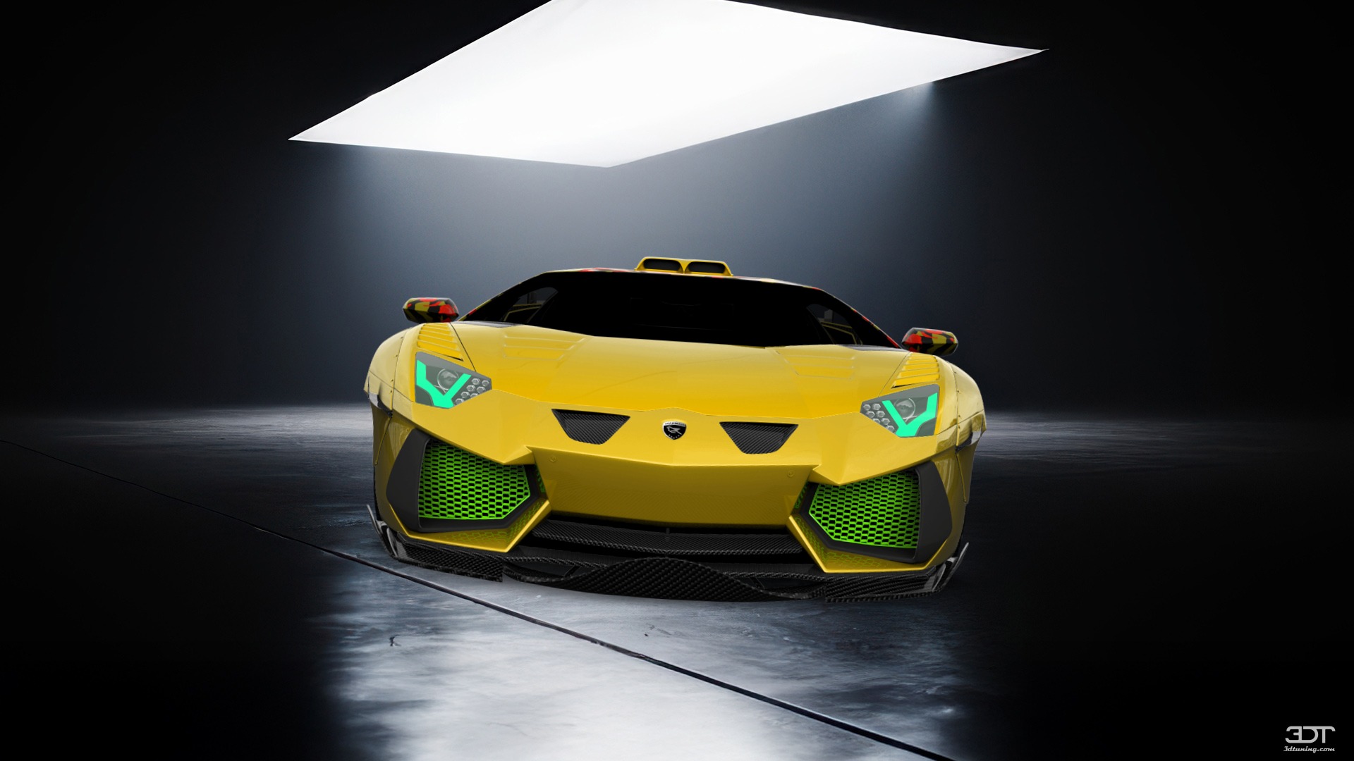 Lamborghini Aventador 2 Door Coupe 2012 tuning