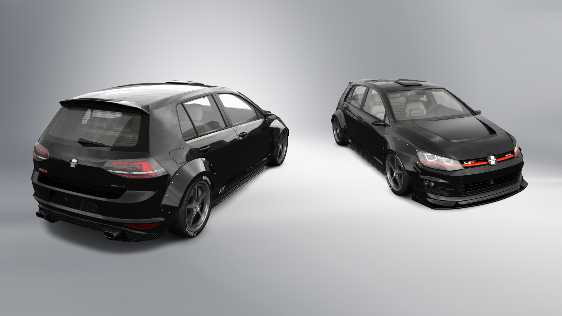 Volkswagen Golf 7 5 Door Hatchback 2013 tuning