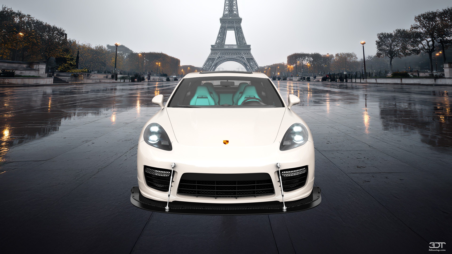 Porsche Panamera 4 door fastback saloon 2011 tuning