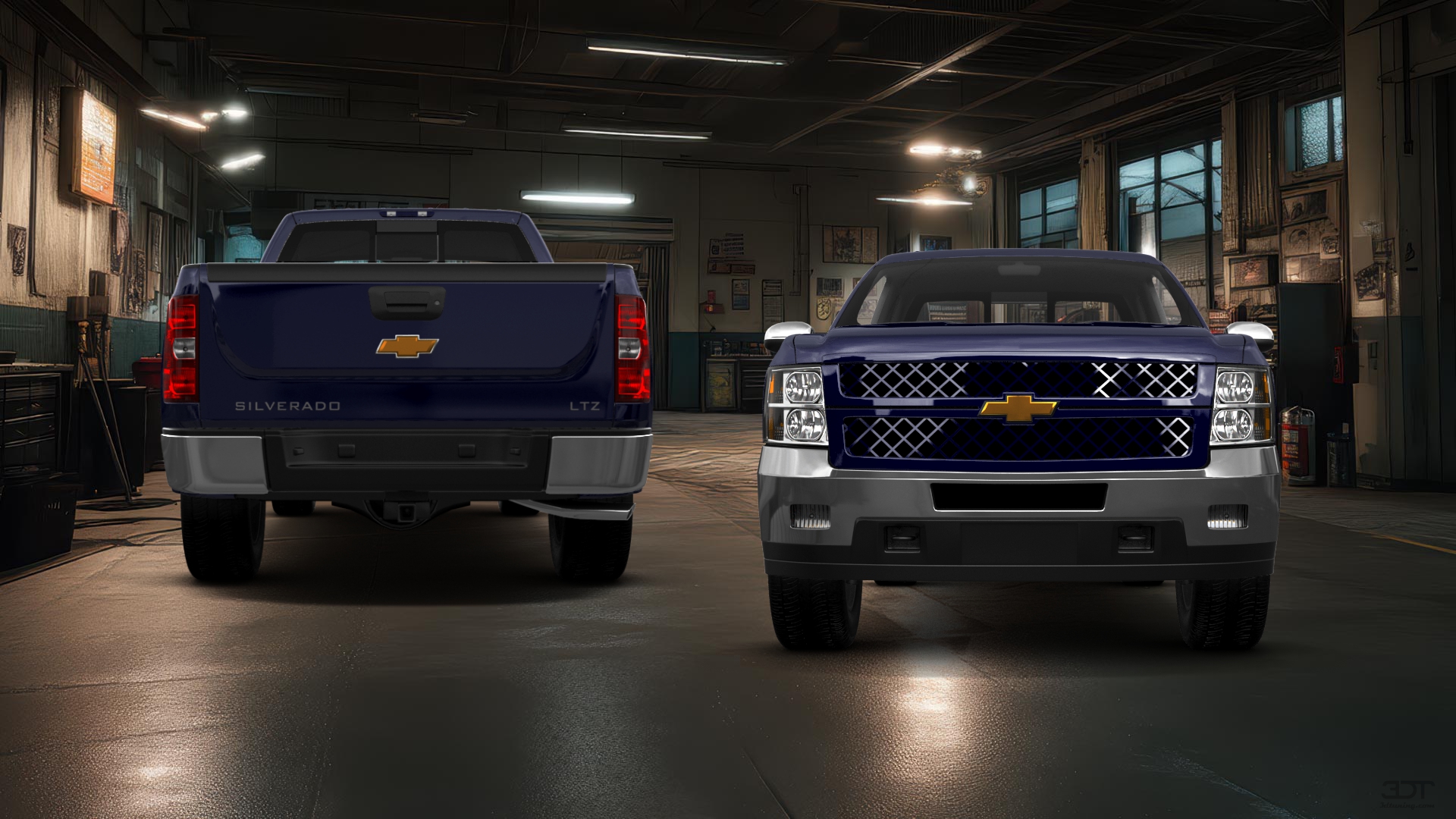 Chevrolet Silverado 2500 HD Extended Cab Pickup Truck 2007 tuning