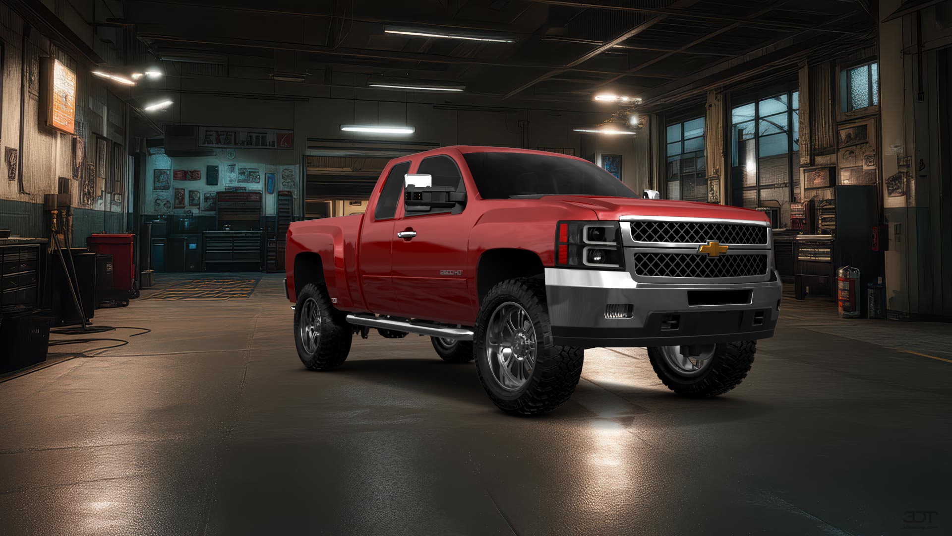 Chevrolet Silverado 2500 HD Extended Cab Pickup Truck 2007 tuning