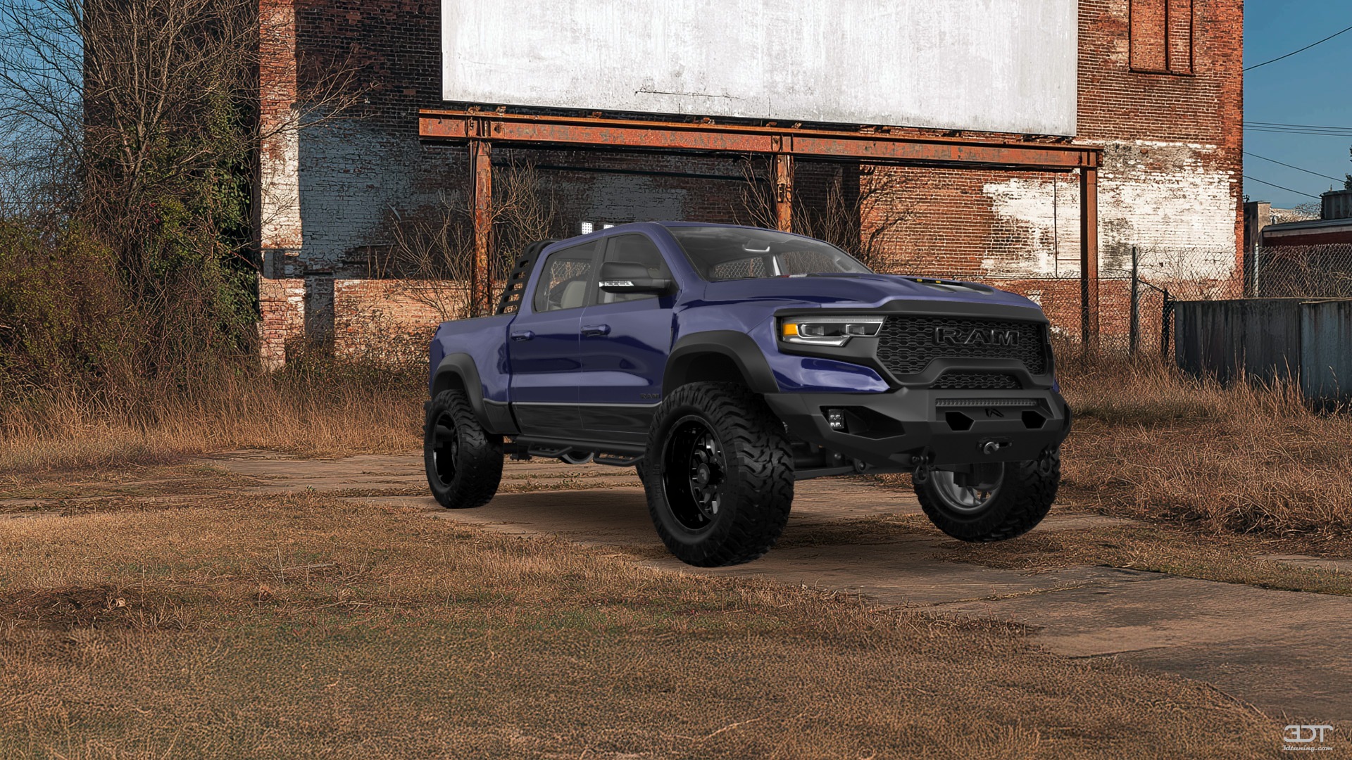 Dodge Ram 1500 TRX 4 Door pickup truck 2021 tuning