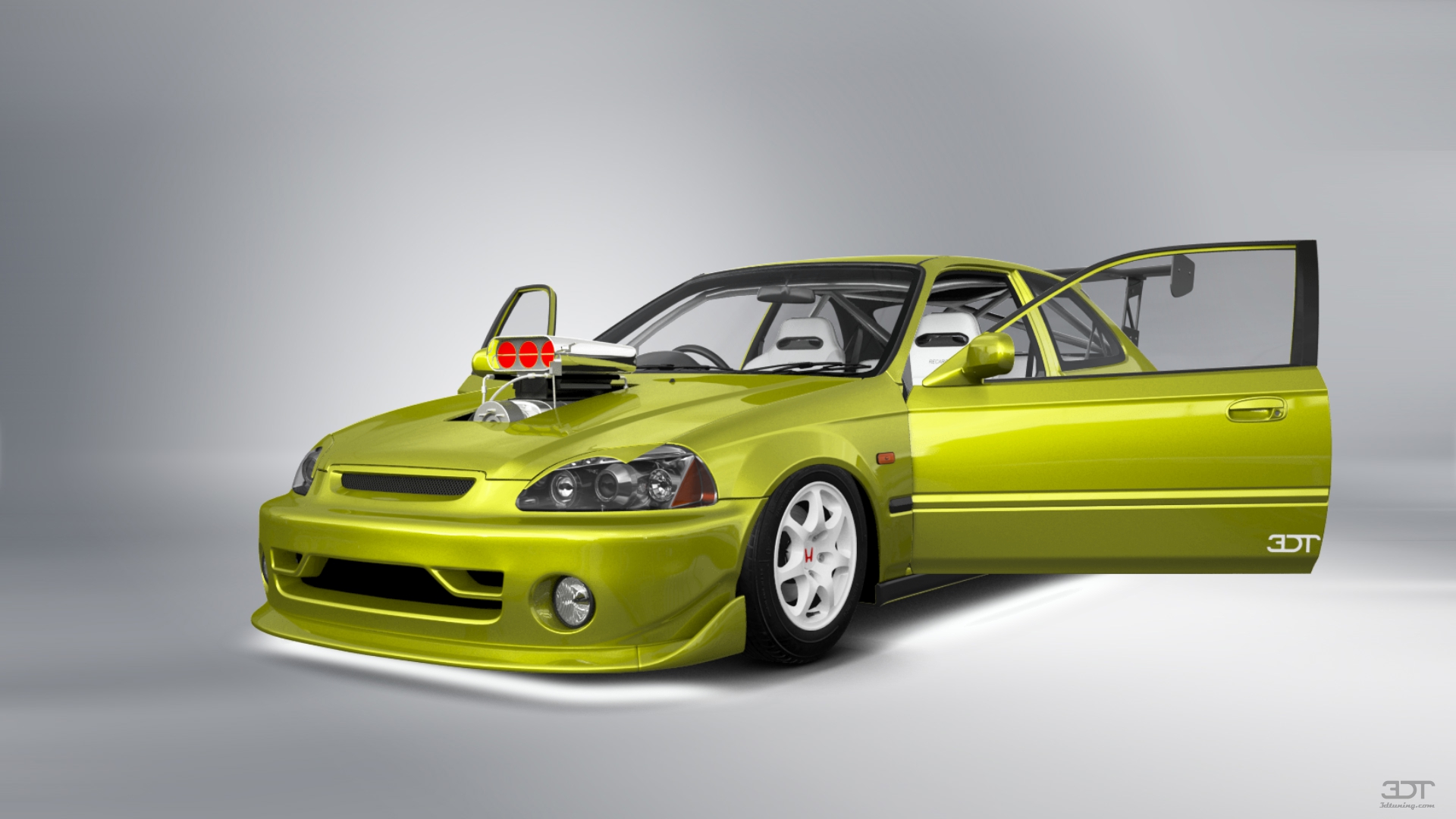 Honda Civic 3 Door Hatchback 1997 tuning