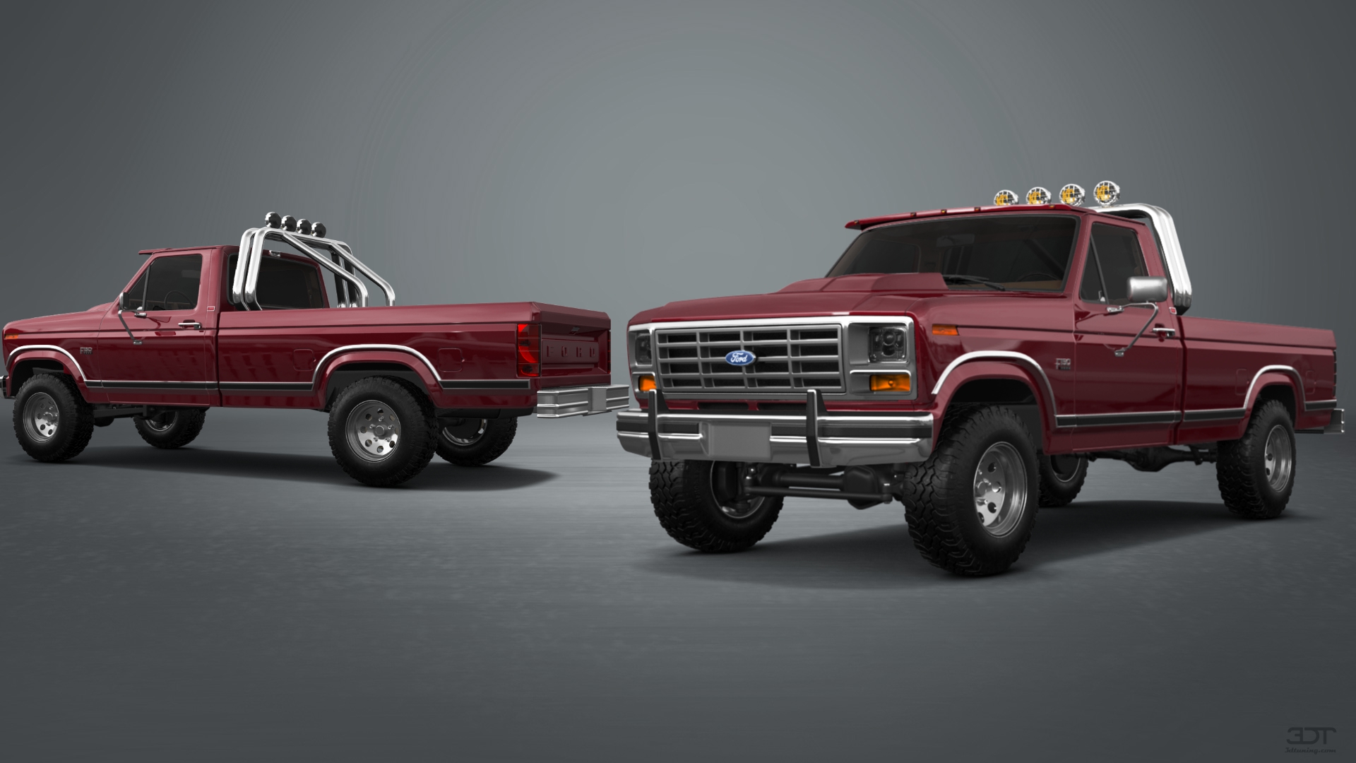 Ford F-150 2 Door pickup truck 1986 tuning