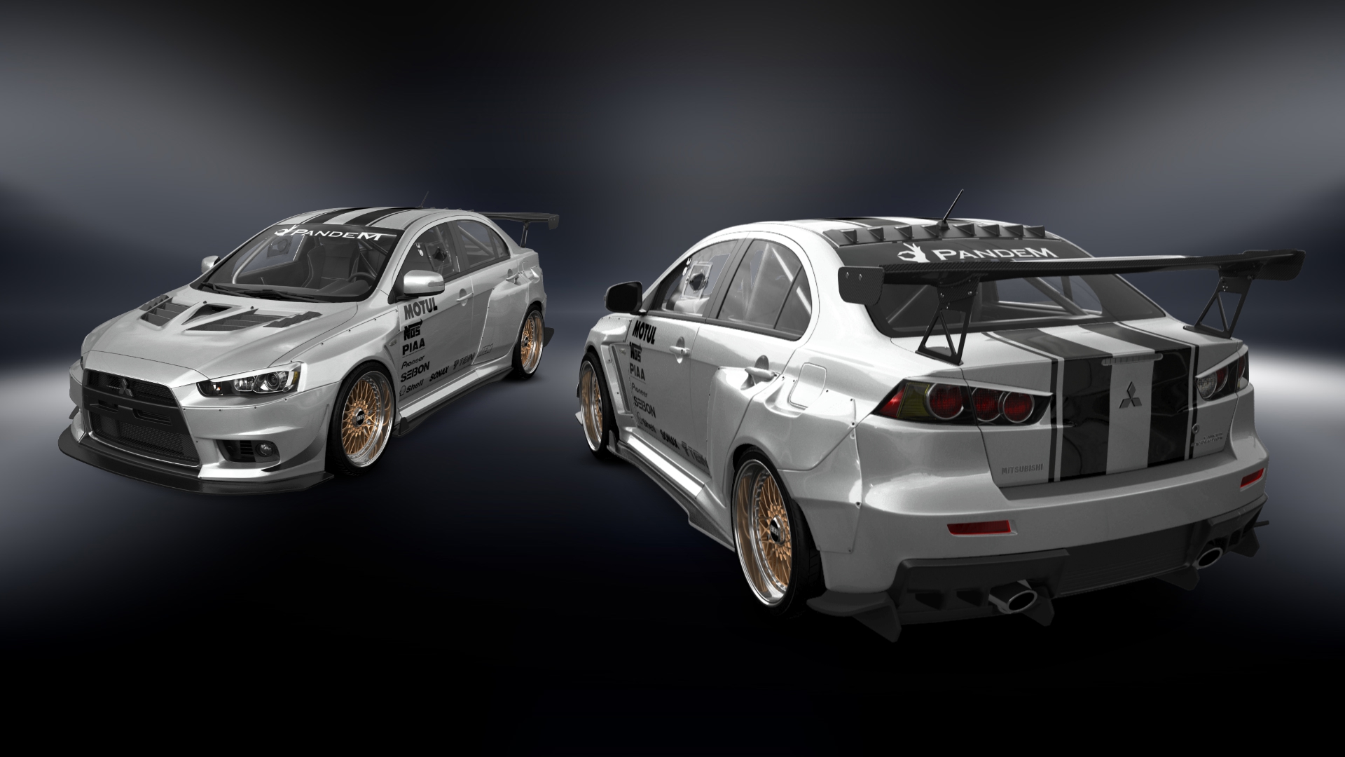 Mitsubishi Lancer Evolution X Sedan 2008