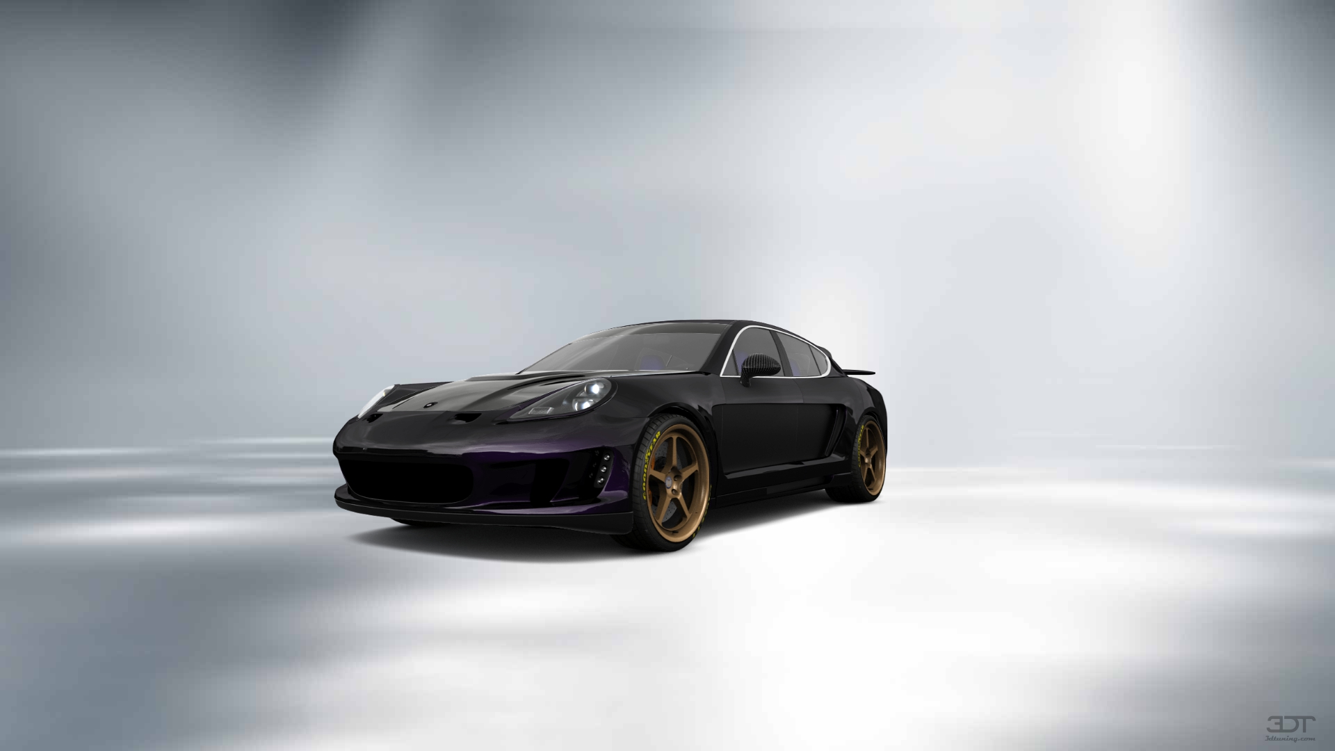 Porsche Panamera 4 door fastback saloon 2011 tuning