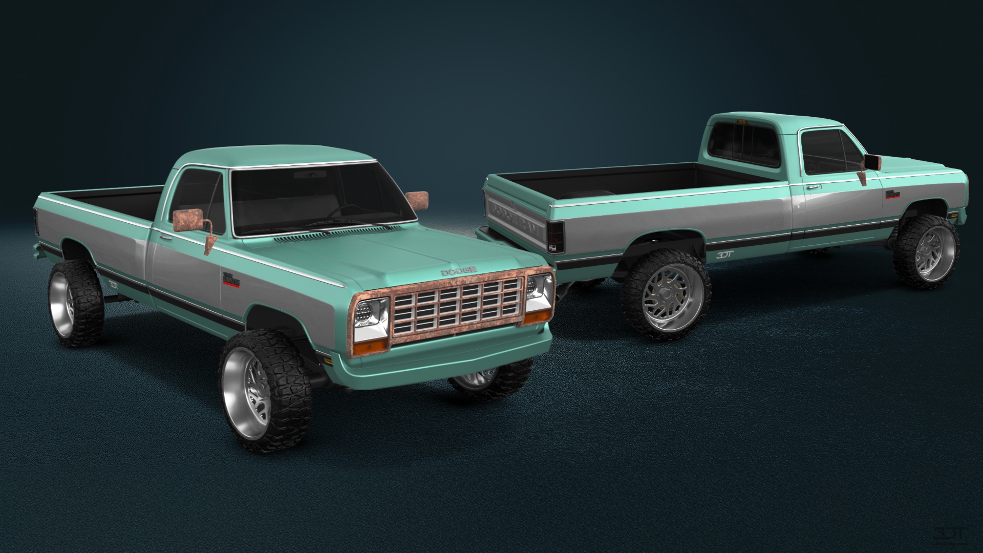 Dodge Ram 250 Regular Cab 2 Door pickup truck 1983