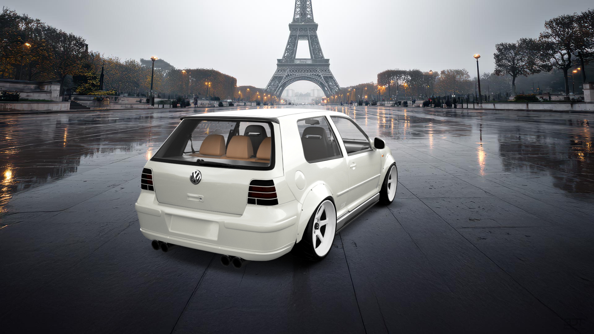 Volkswagen Golf 4 (mk4) 3 Door Hatchback 1997 tuning