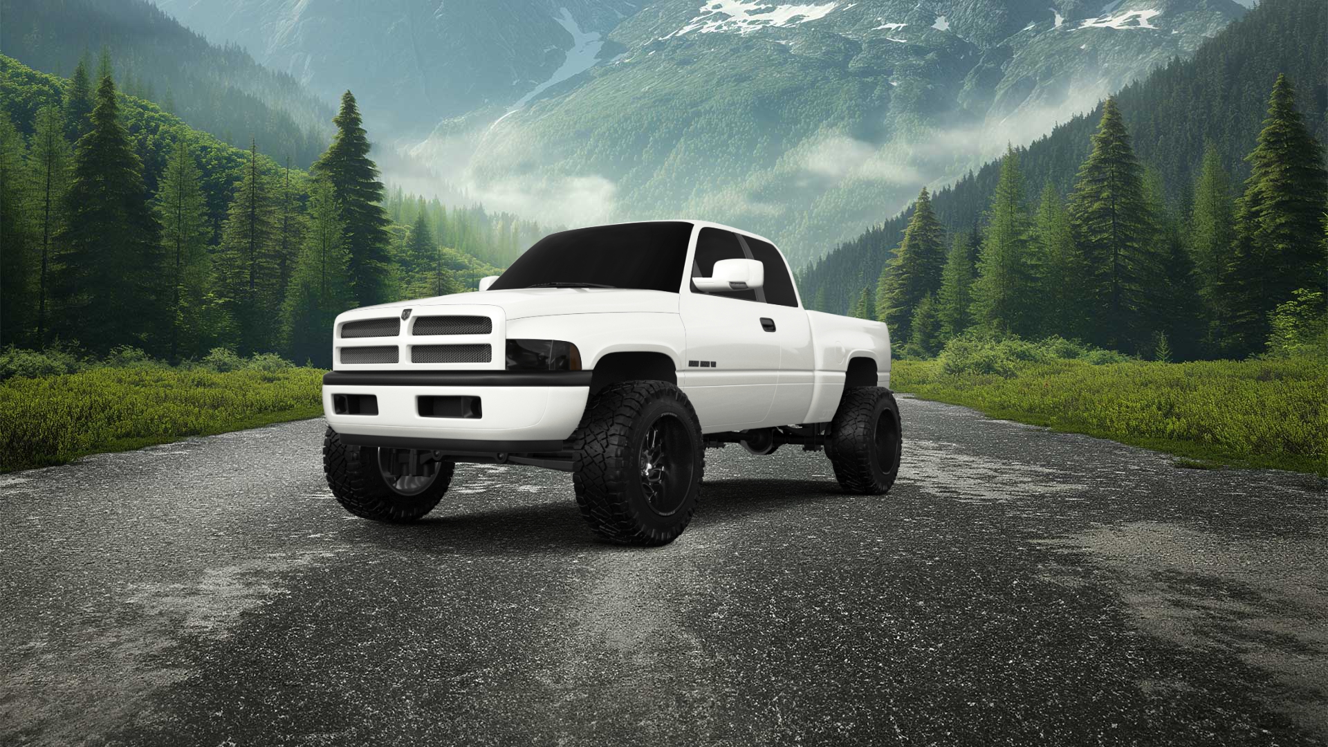 Dodge Ram 1500 Club Cab Pickup Truck 1999 tuning