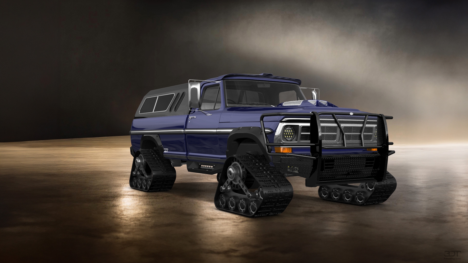 Ford F-250 2 Door pickup truck 1971 tuning