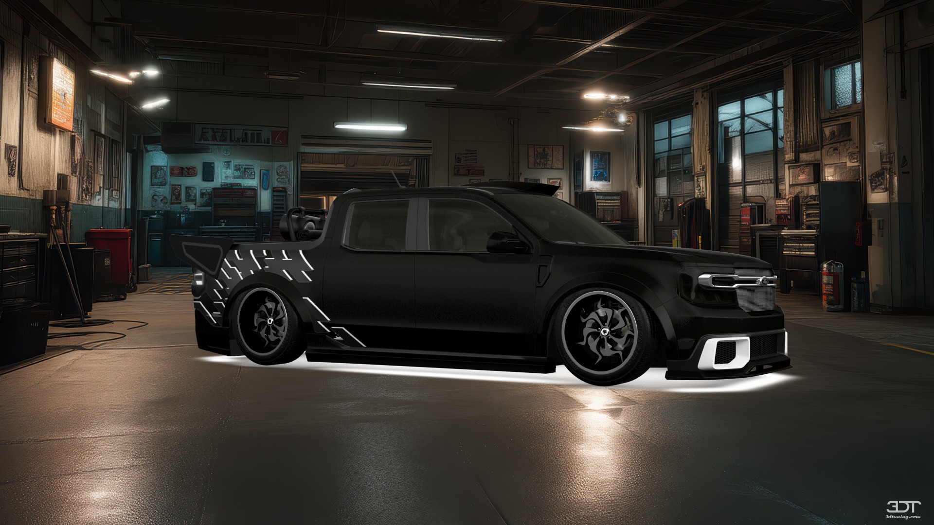 Ford Maverick 4 Door pickup truck 2022 tuning