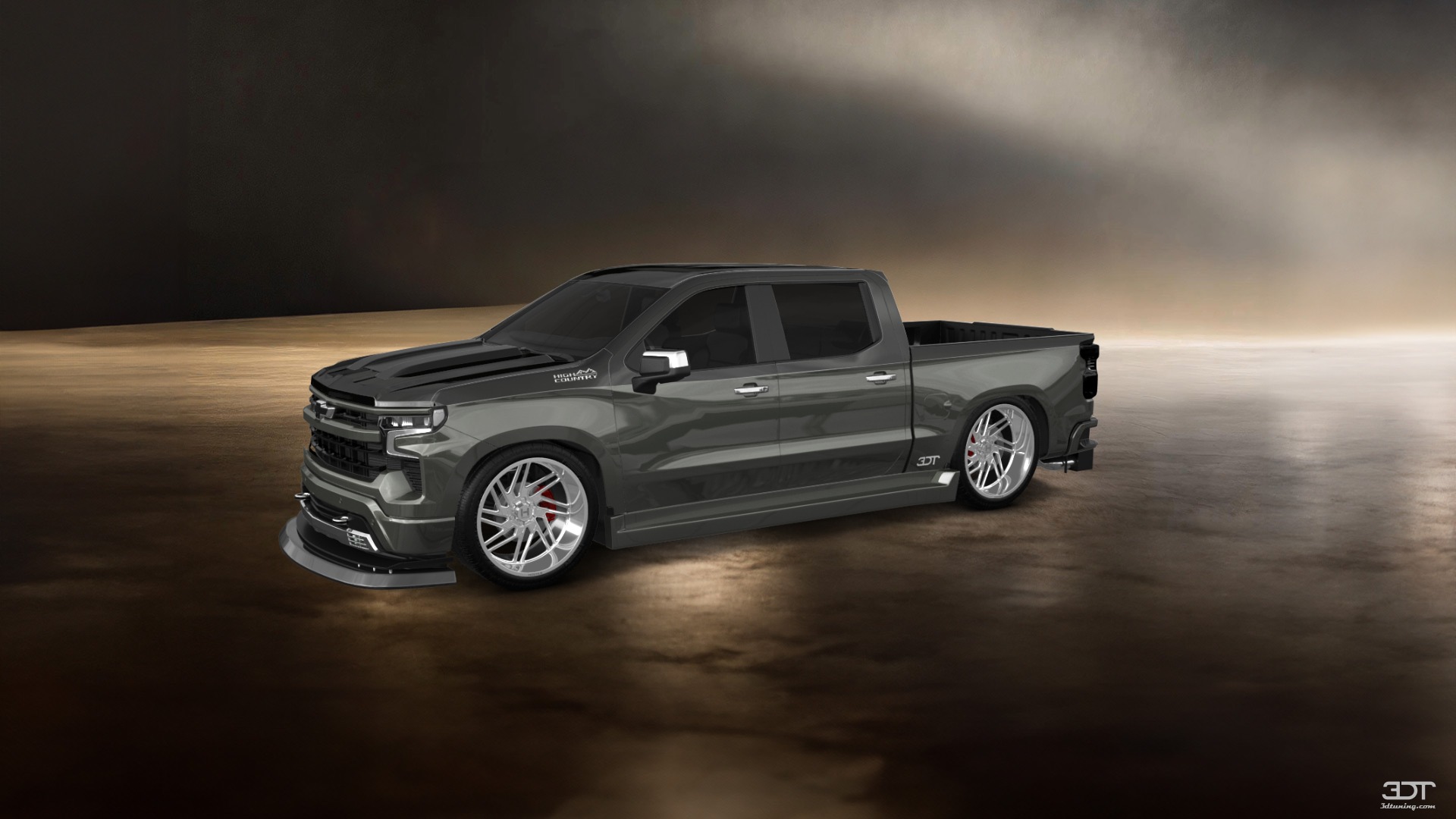 Chevrolet Silverado 1500 Crew Cab 5.8 ft box 4 Door pickup truck 2023 tuning