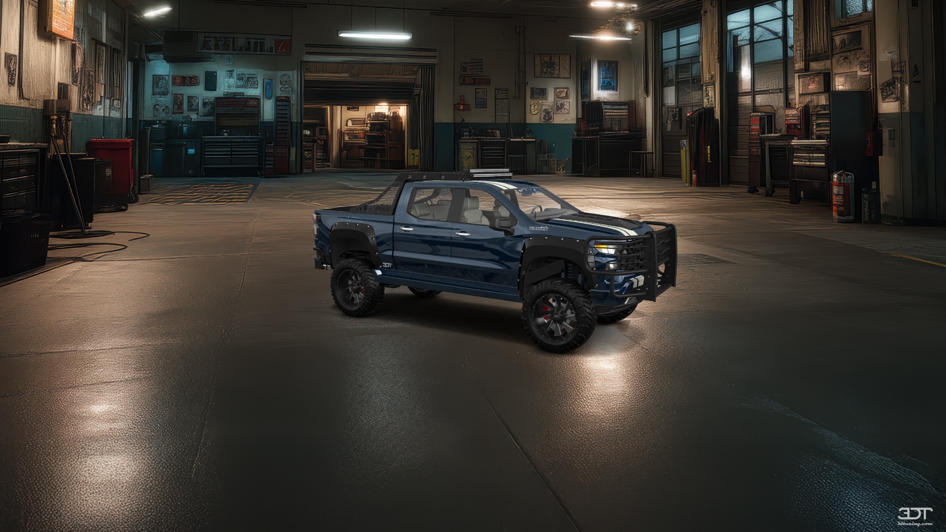 Chevrolet Silverado 1500 Crew Cab 5.8 ft box 4 Door pickup truck 2023 tuning