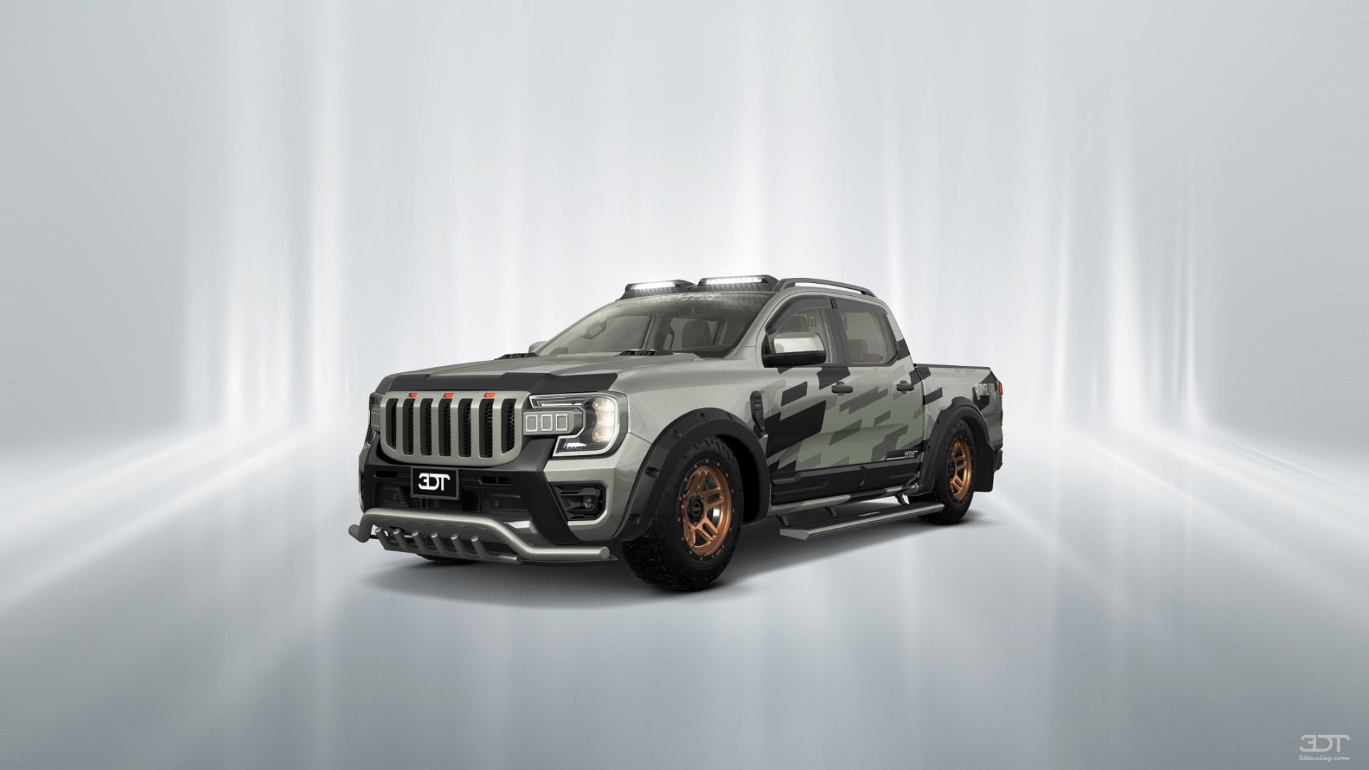 Tuning Ford Ranger 4 Door pickup truck 2022