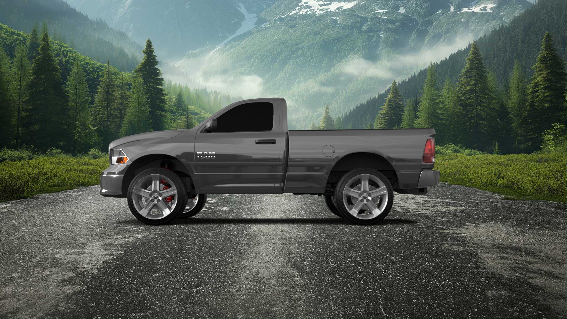 Dodge Ram 1500 6.4' box Regular Cab 2 Door pickup truck 2009