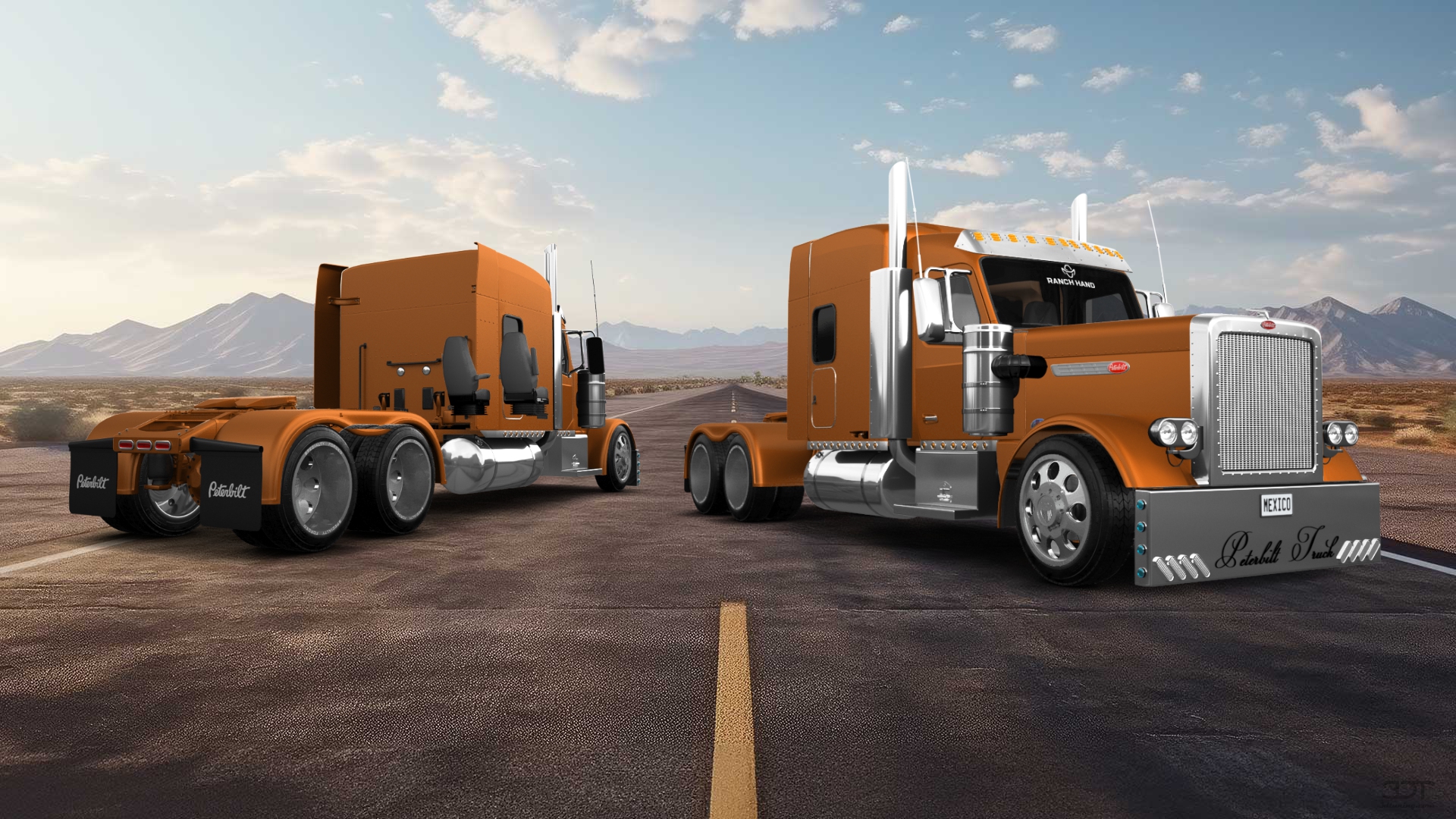 Peterbilt 589 Sleeper Cab Truck 2024 tuning
