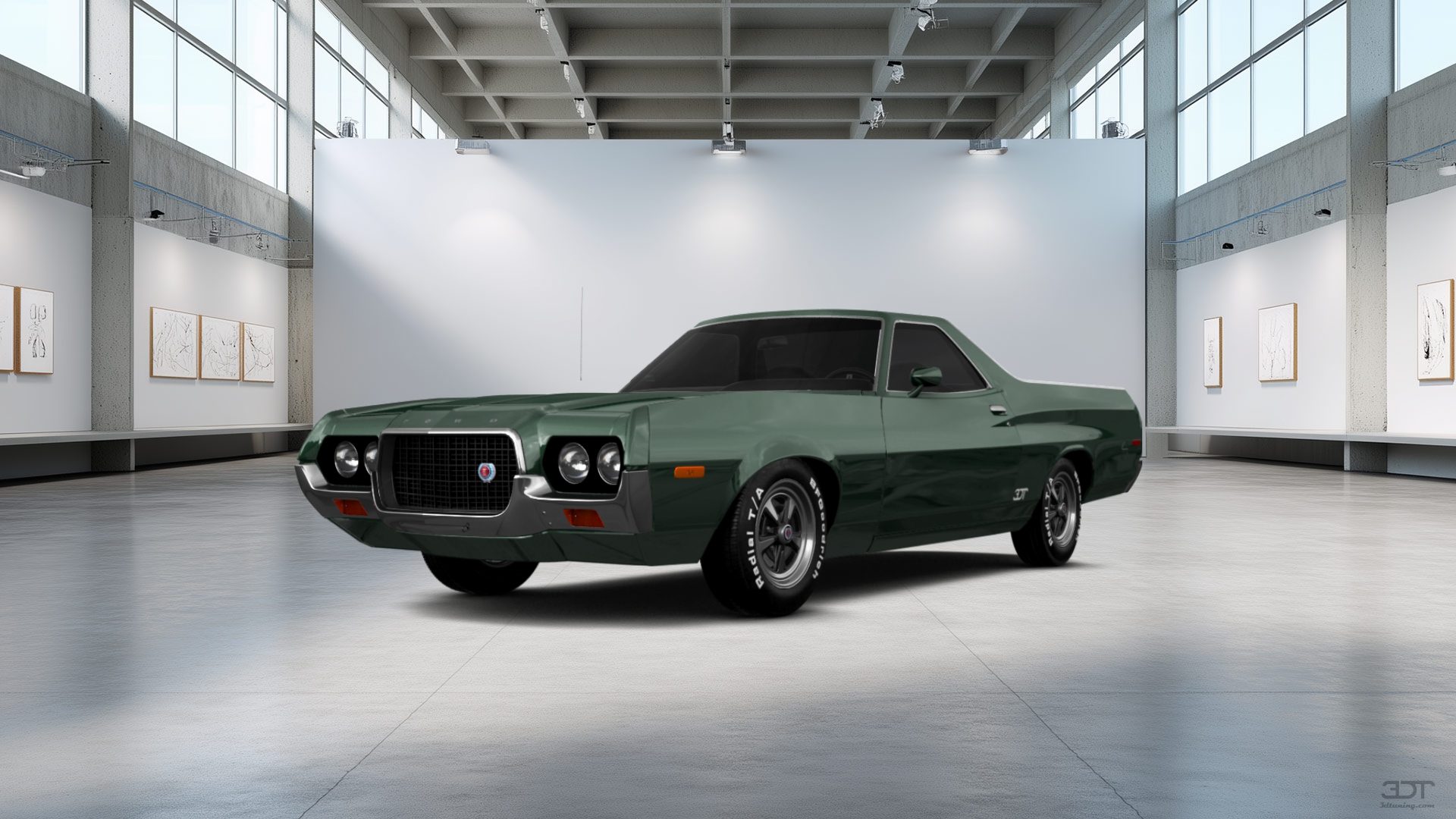 Ford Ranchero 2 Door Coupe 1972 Images