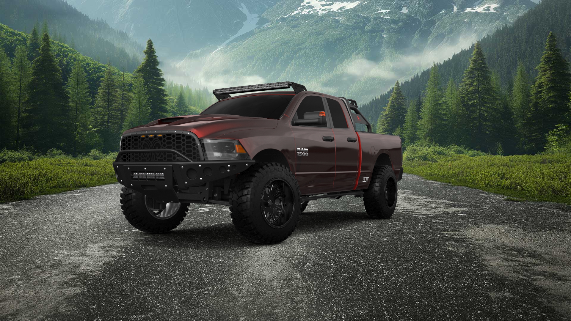 Dodge Ram 1500 Quad-Cab 4 door 2014 tuning