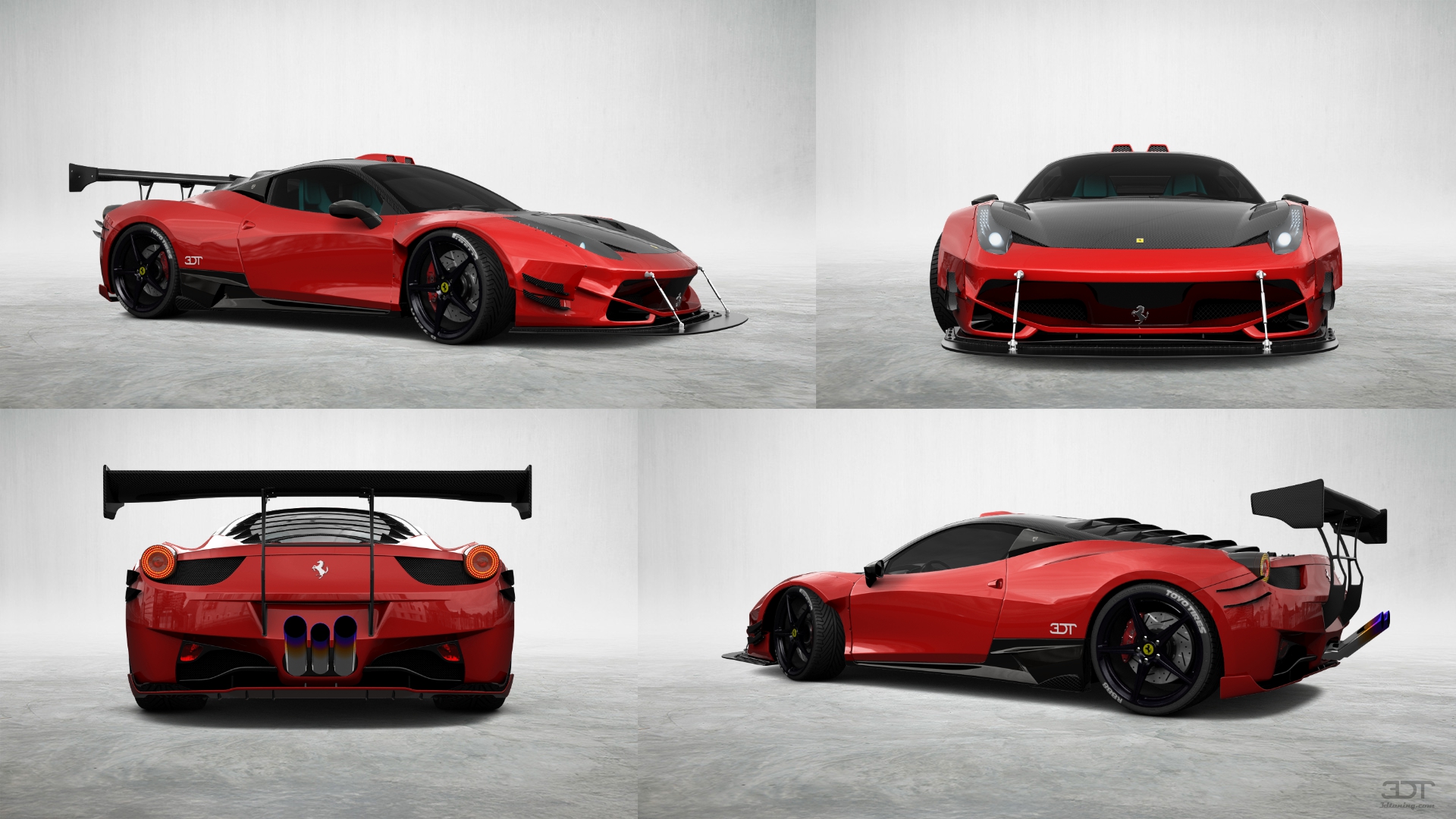 Ferrari 458 Italia 2 door spider 2010 tuning
