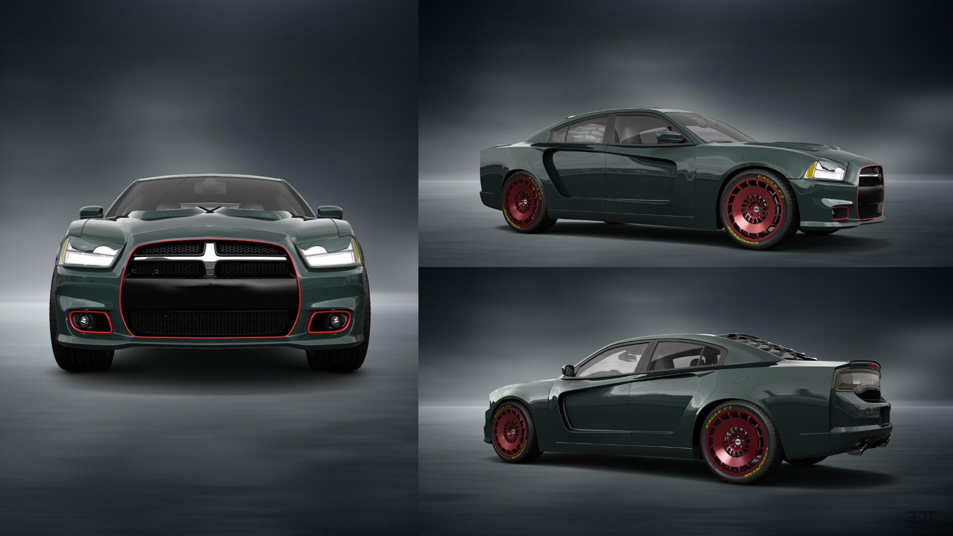 Dodge Charger SRT8 Sedan 2011 tuning